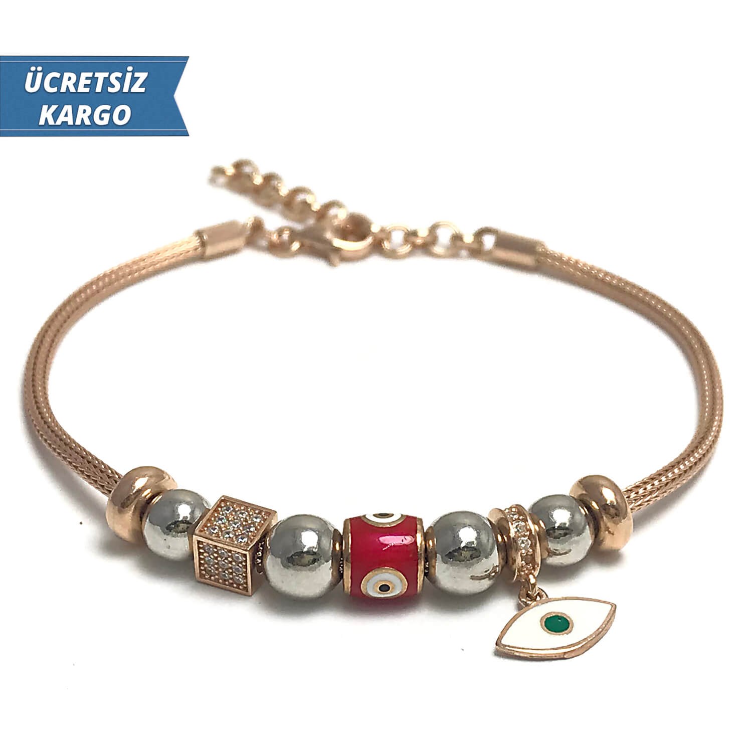 Pandora Model 34 Bayan Gümüş Bileklik