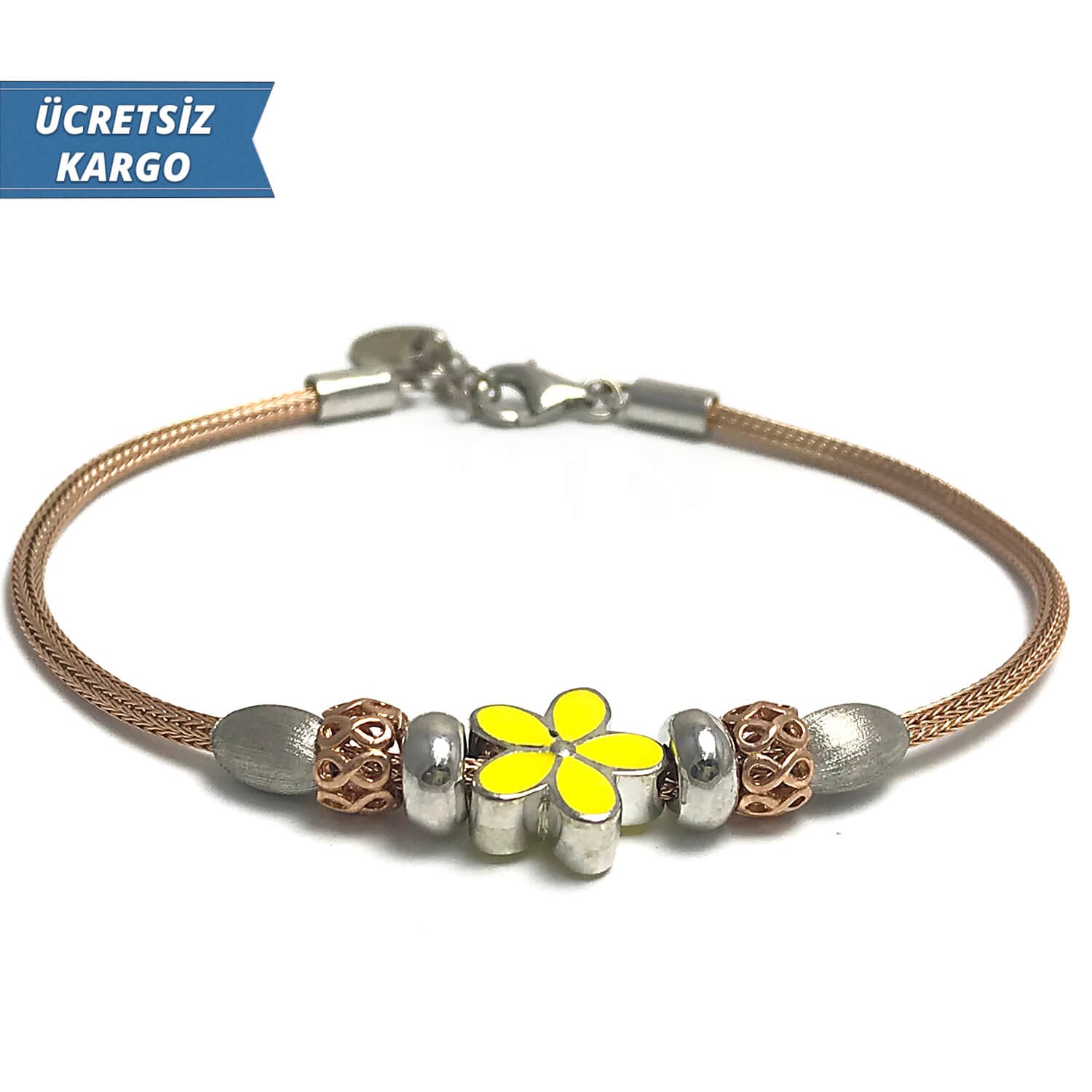Pandora Model 36 Bayan Gümüş Bileklik