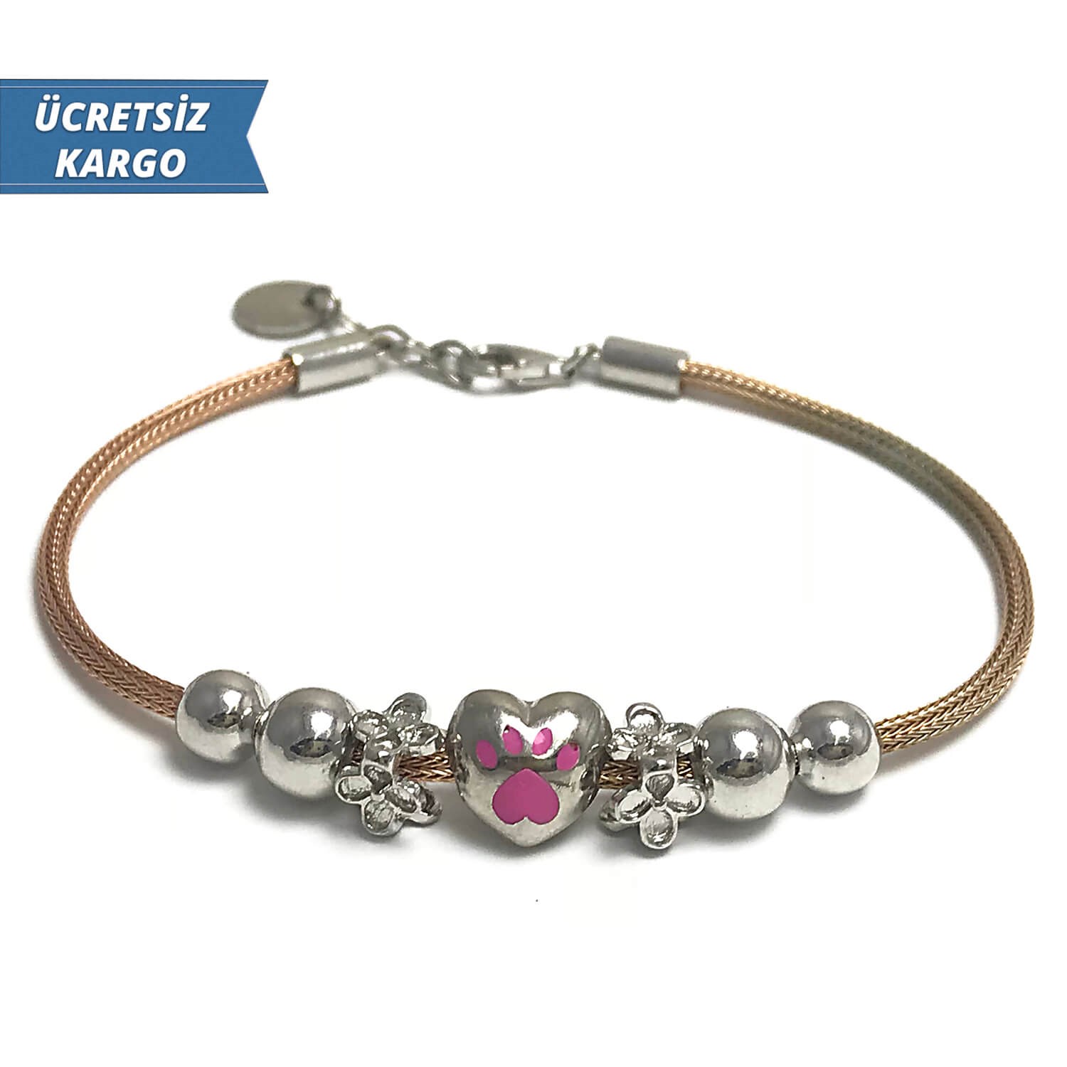 Pandora Model 37 Bayan Gümüş Bileklik