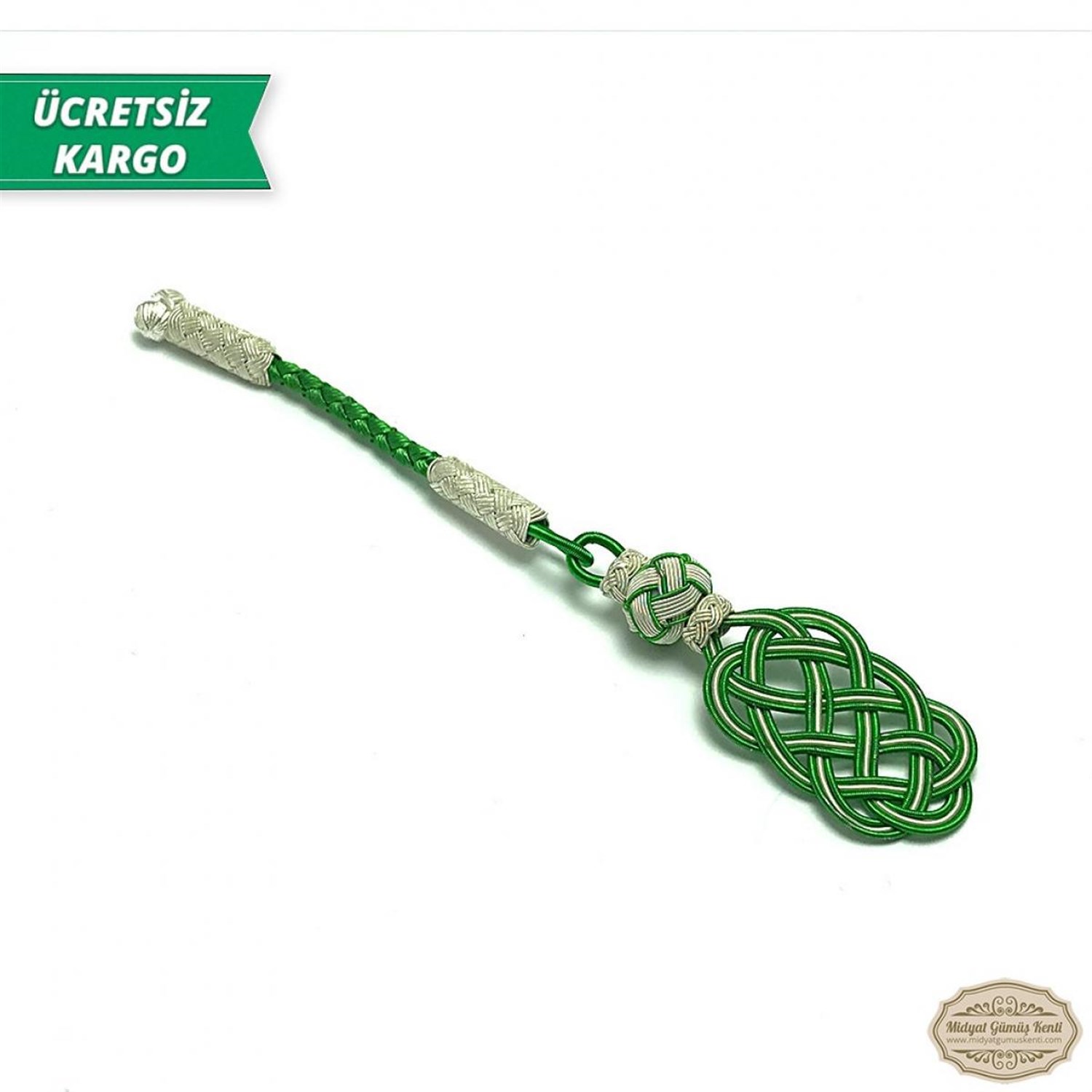 1000 Ayar Kazaziye Gümüş Tespih Püskülü
