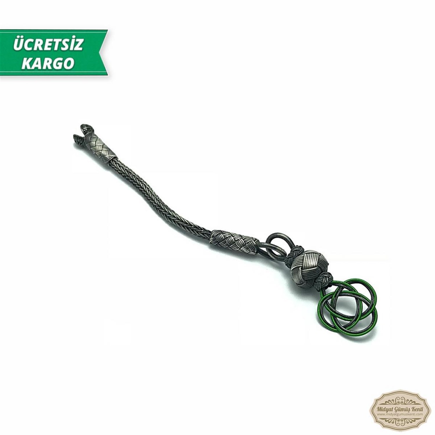 1000 Ayar Kazaziye Gümüş Tespih Püskülü