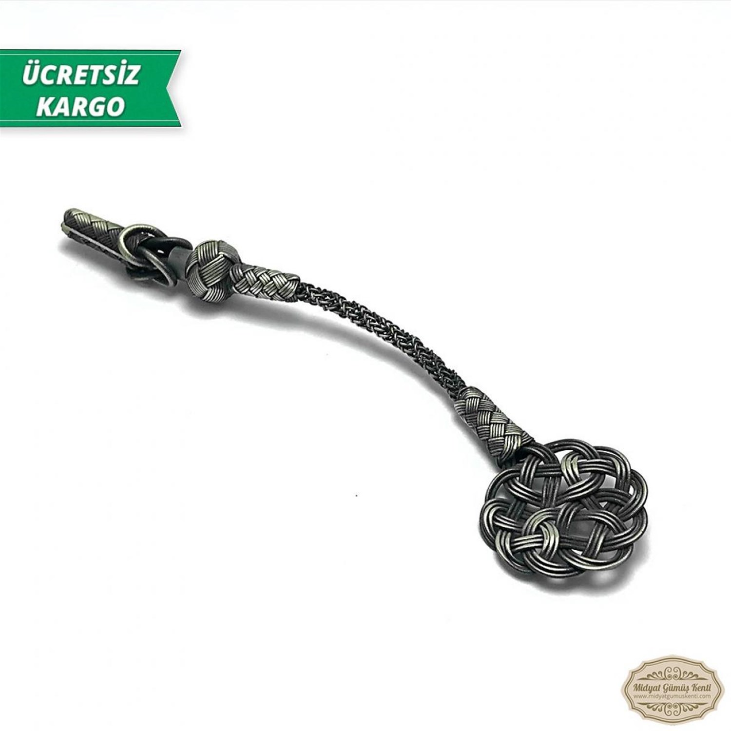 1000 Ayar Kazaziye Gümüş Tespih Püskülü