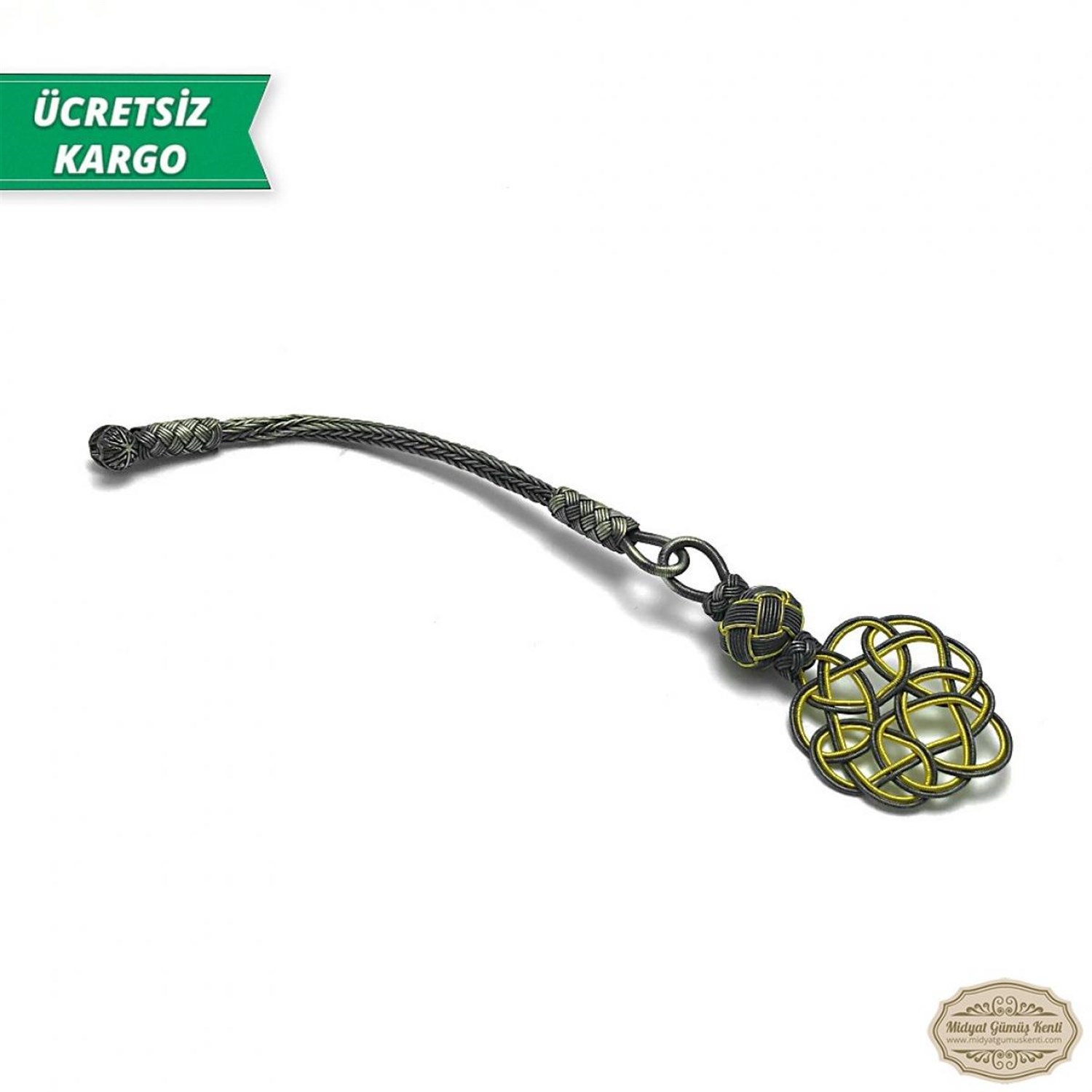 1000 Ayar Kazaziye Gümüş Tespih Püskülü