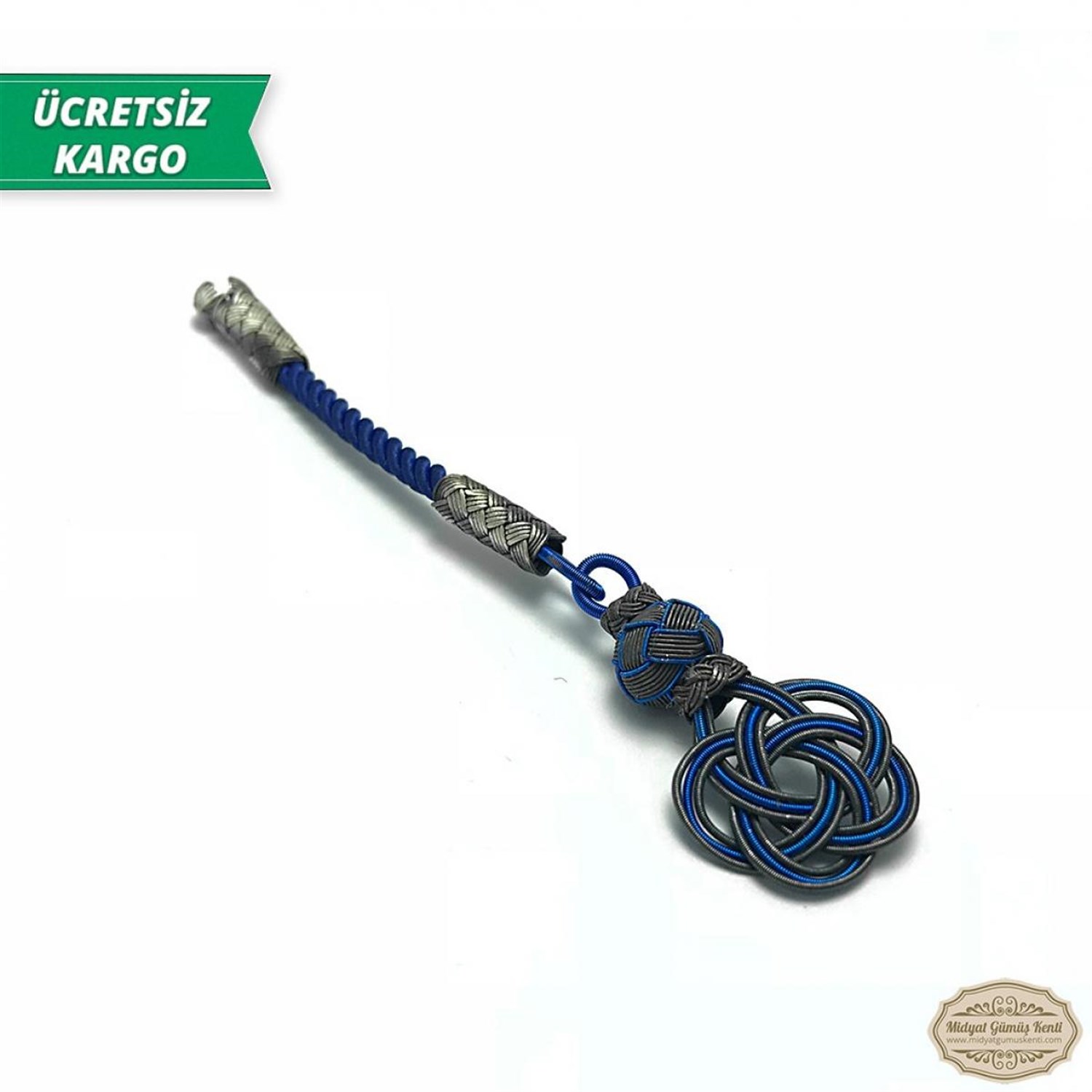 1000 Ayar Kazaziye Gümüş Tespih Püskülü