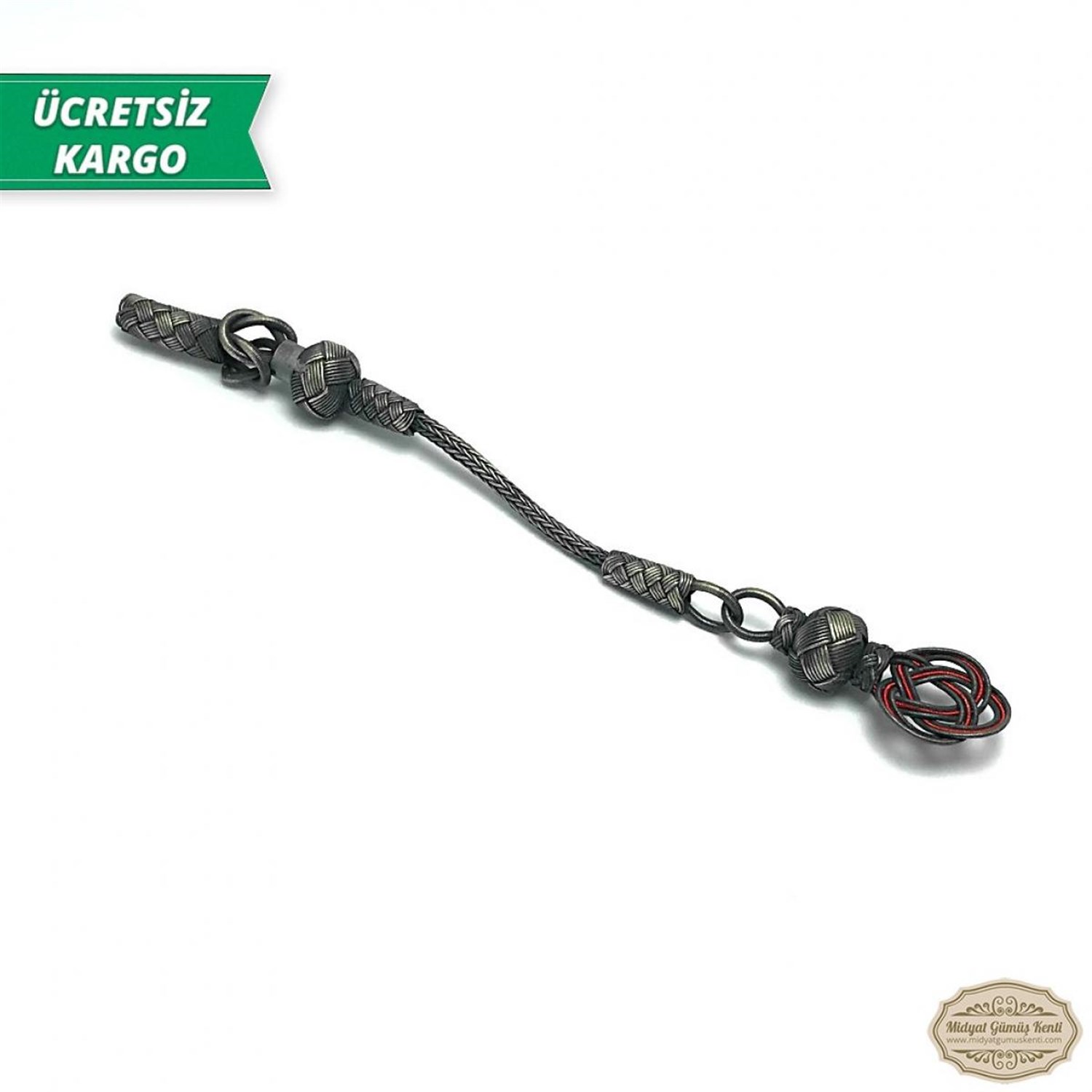 1000 Ayar Kazaziye Gümüş Tespih Püskülü