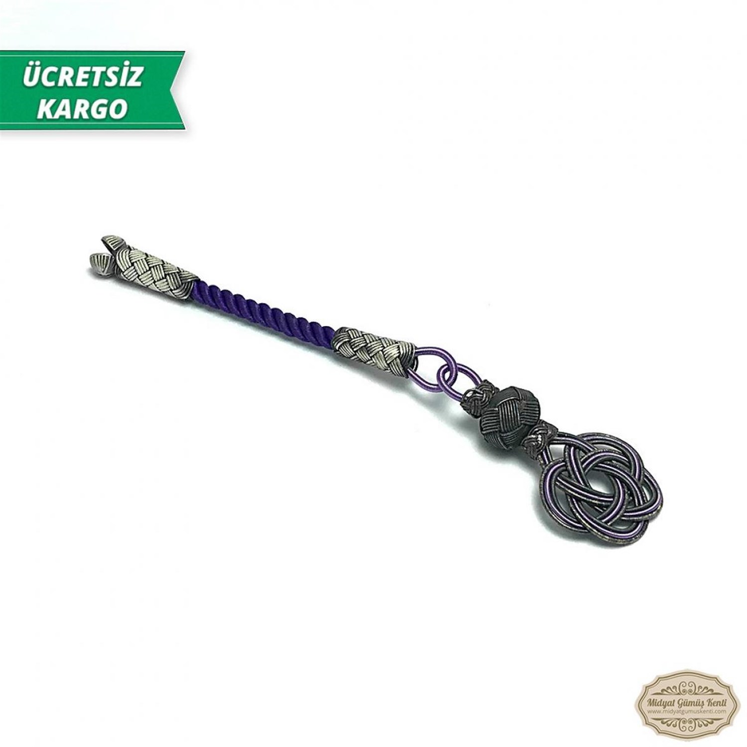 1000 Ayar Kazaziye Gümüş Tespih Püskülü