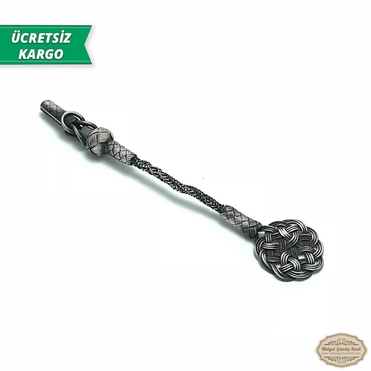 1000 Ayar Kazaziye Gümüş Tespih Püskülü
