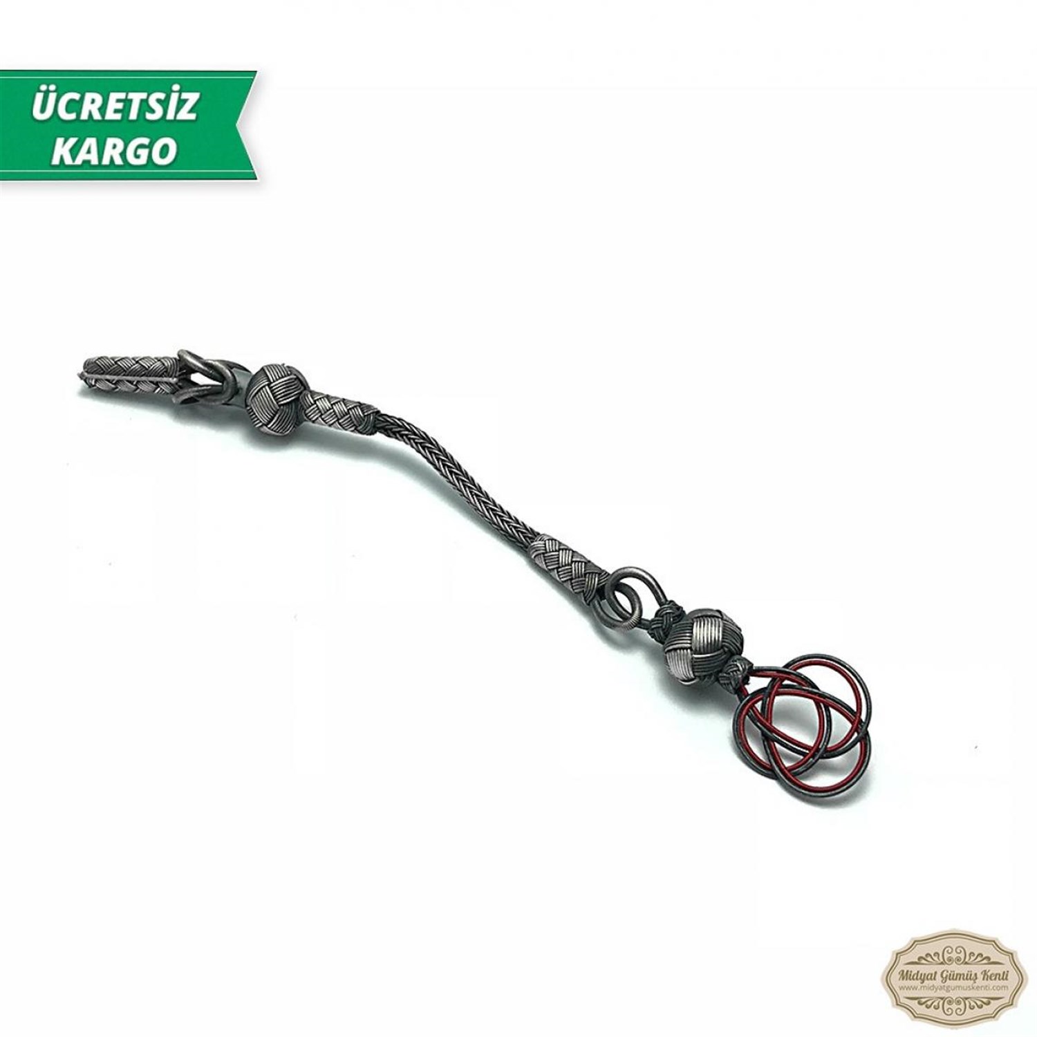 1000 Ayar Kazaziye Gümüş Tespih Püskülü