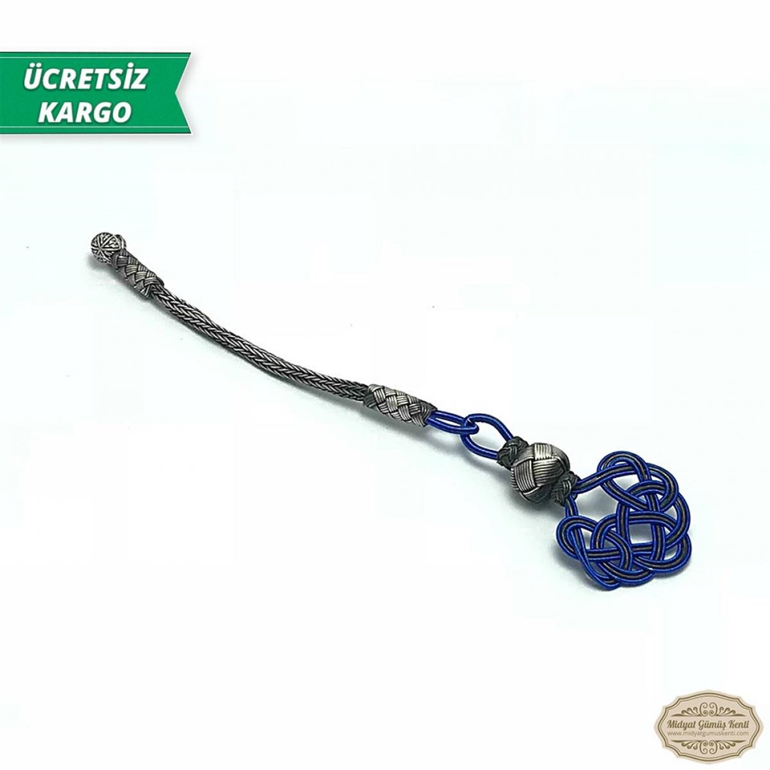 1000 Ayar Kazaziye Gümüş Tespih Püskülü