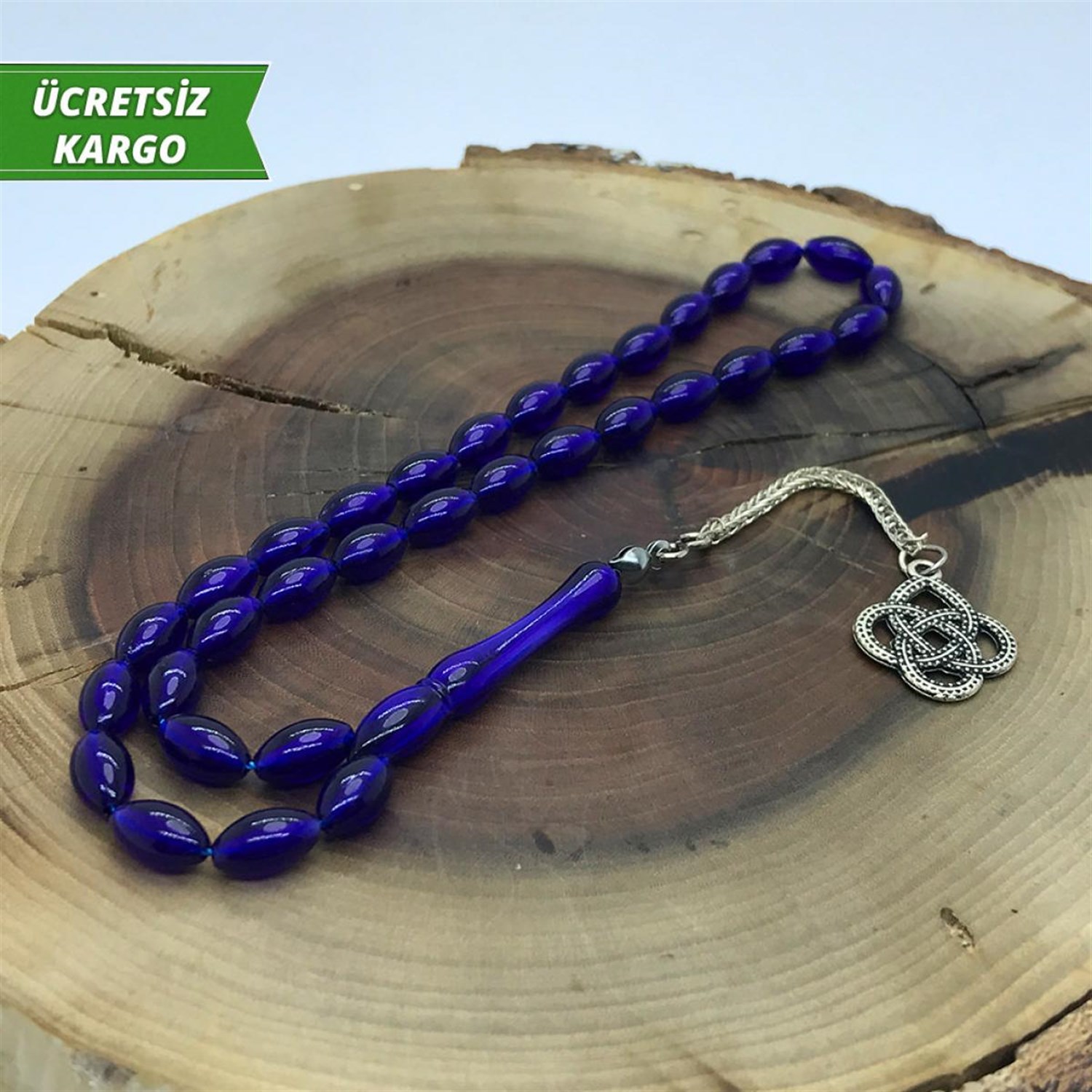 Ateş Toz Kehribar Tesbih