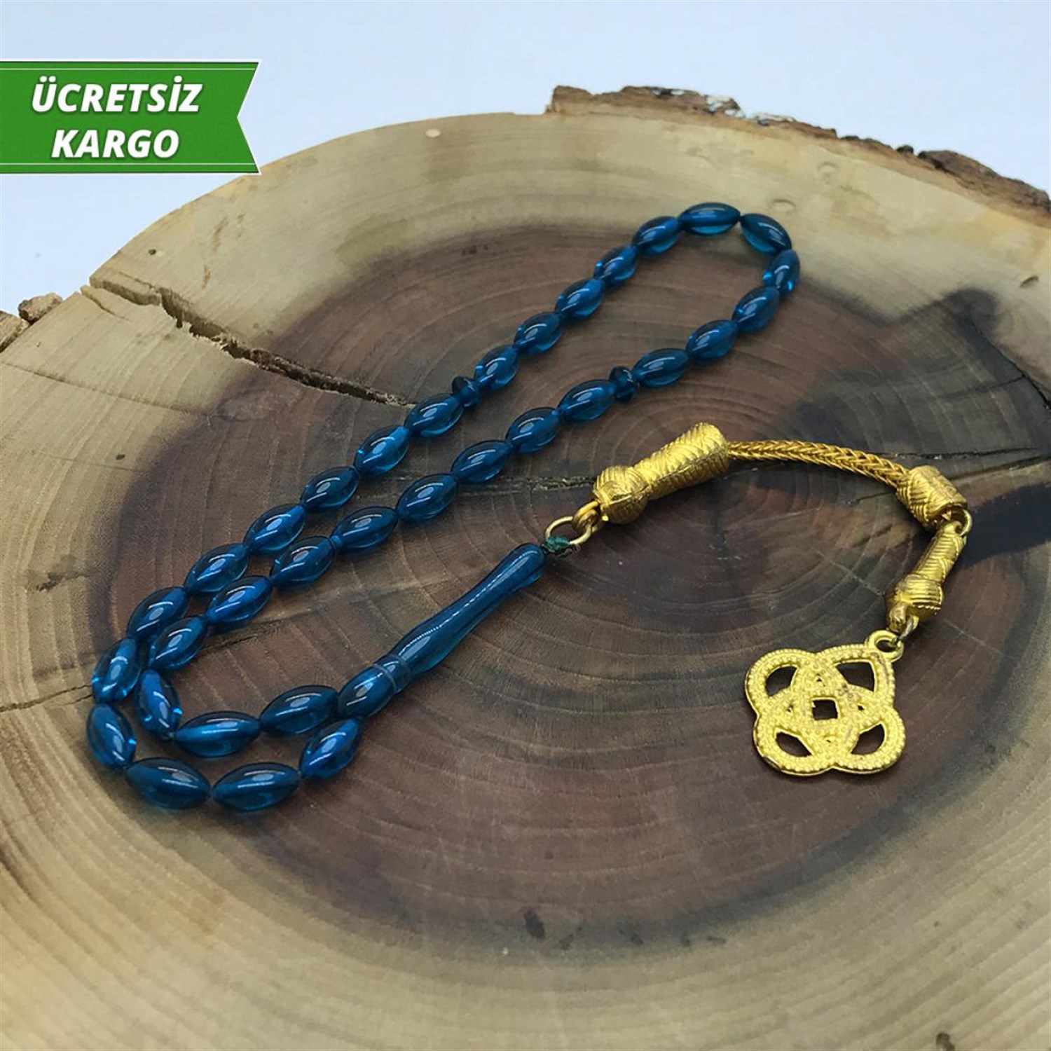 Ateş Toz Kehribar Tesbih