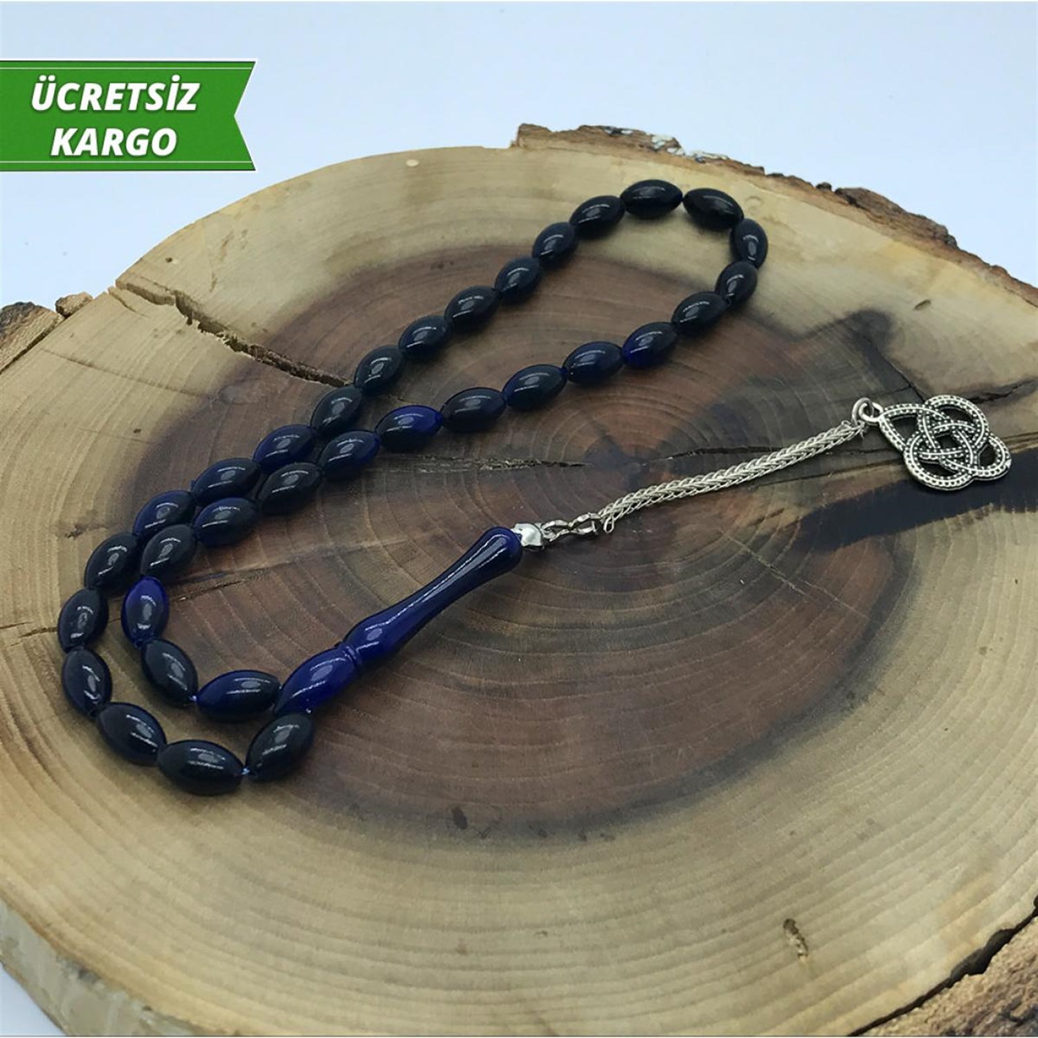 Ateş Toz Kehribar Tesbih