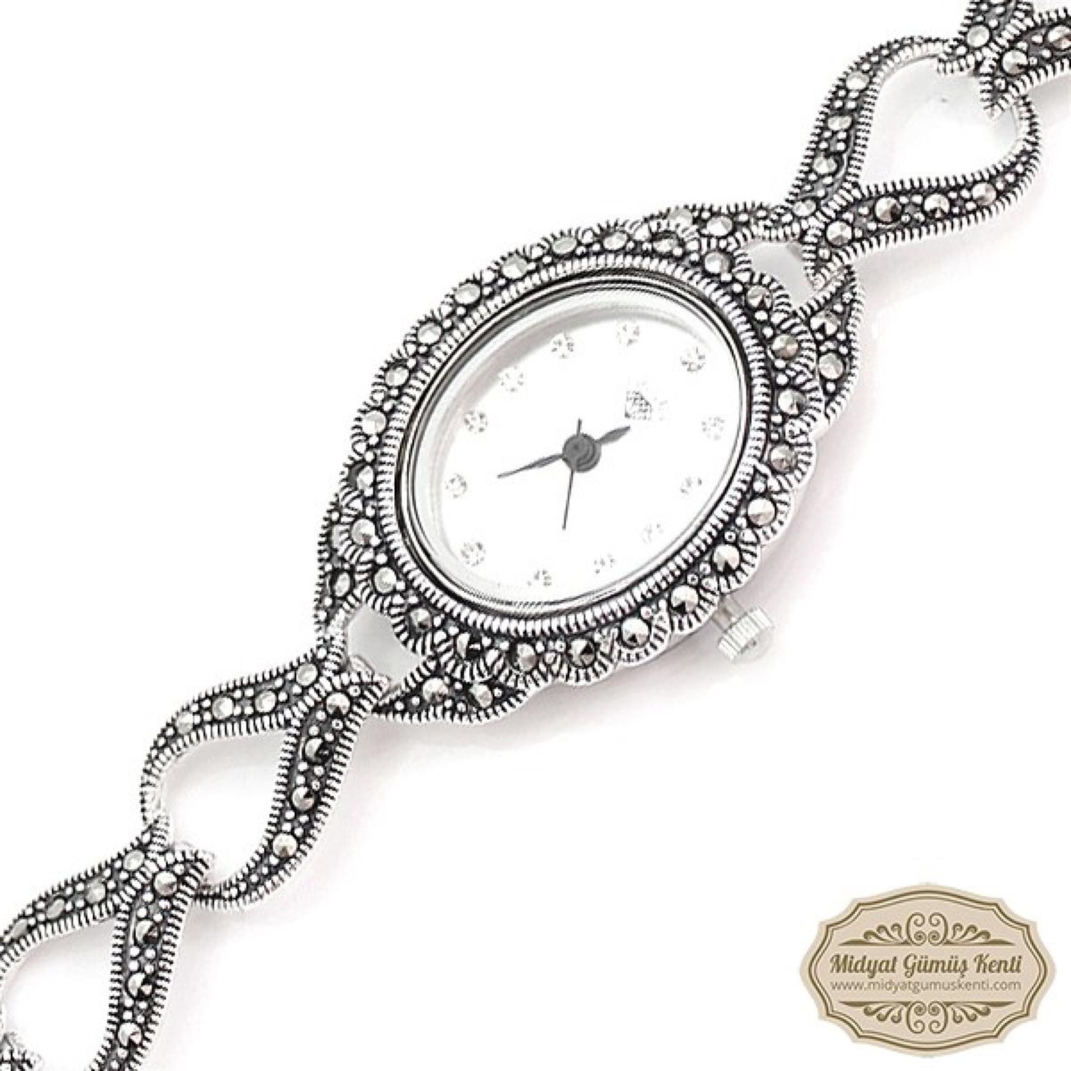 Gül Model Bayan Gümüş Kol Saati