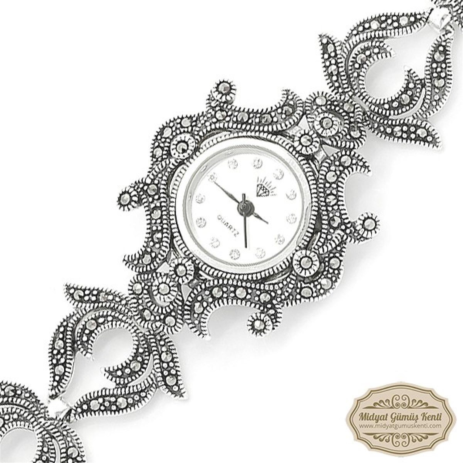 Gül Model Bayan Gümüş Kol Saati