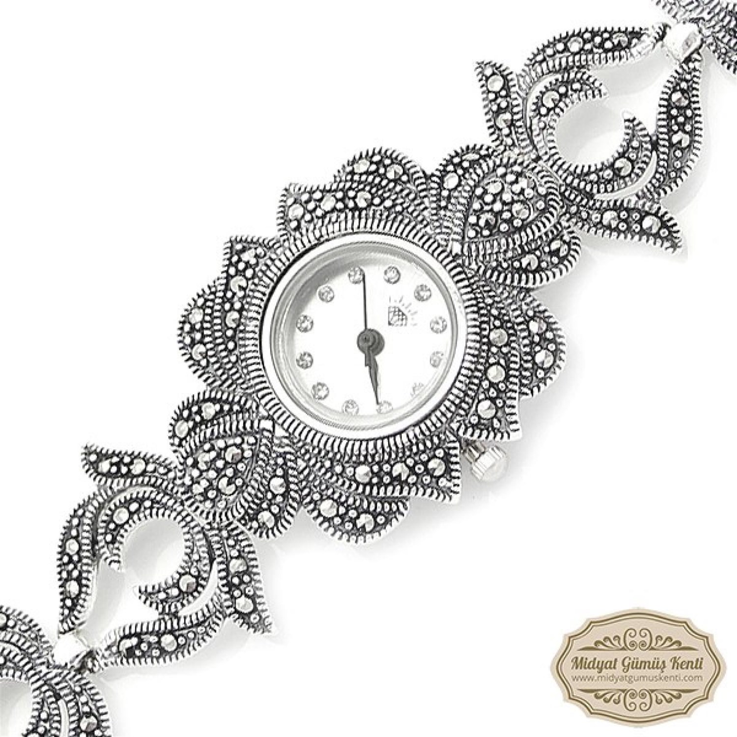 Gül Model Bayan Gümüş Kol Saati