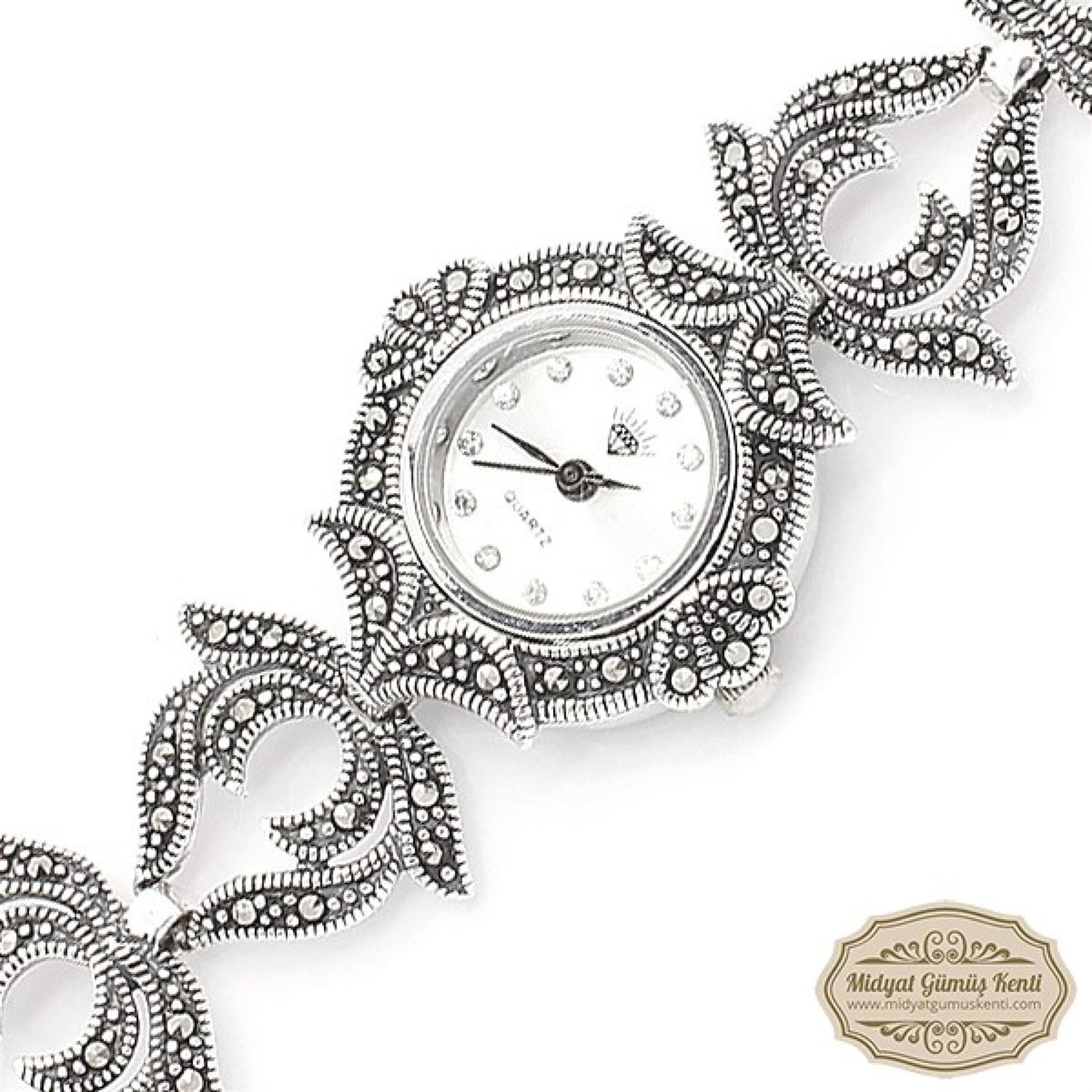 Gül Model Bayan Gümüş Kol Saati