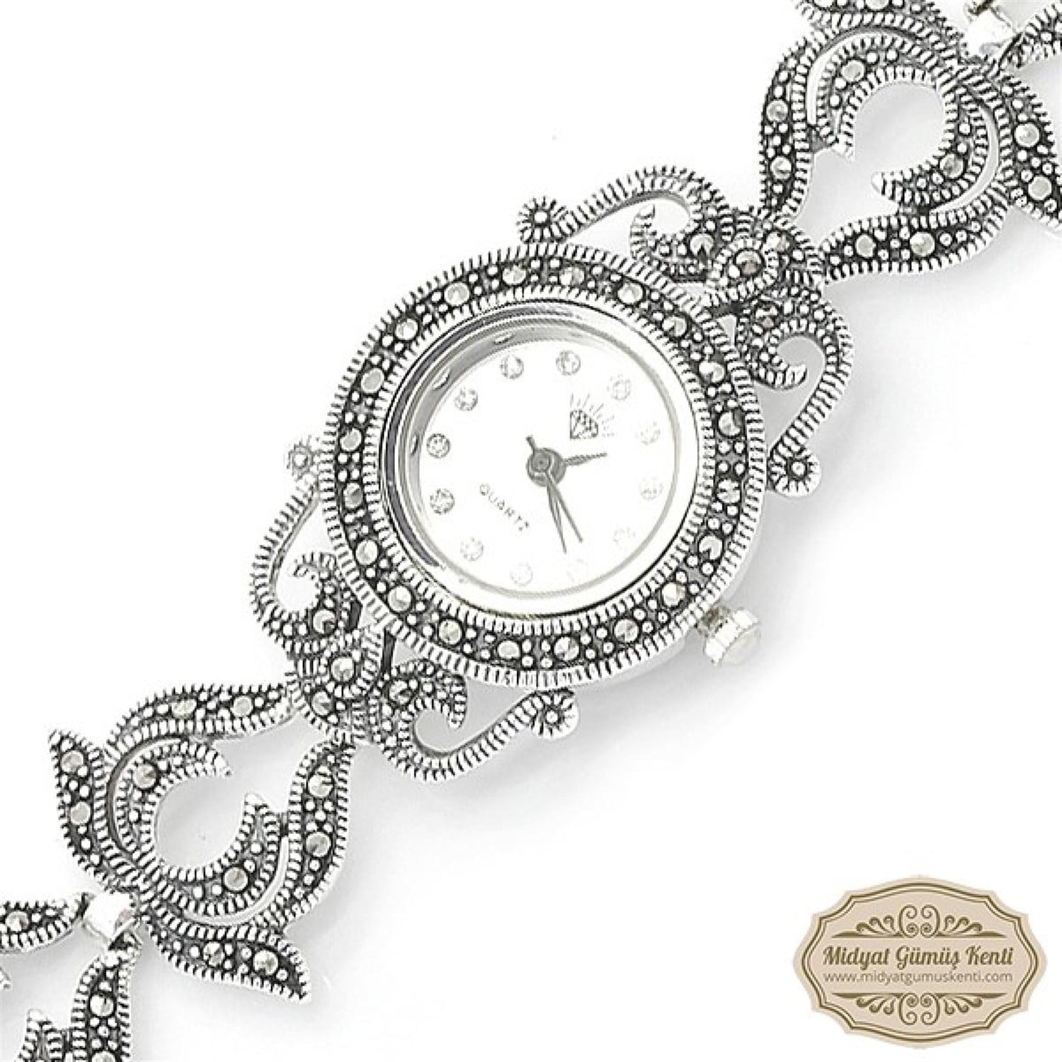 Gül Model Bayan Gümüş Kol Saati