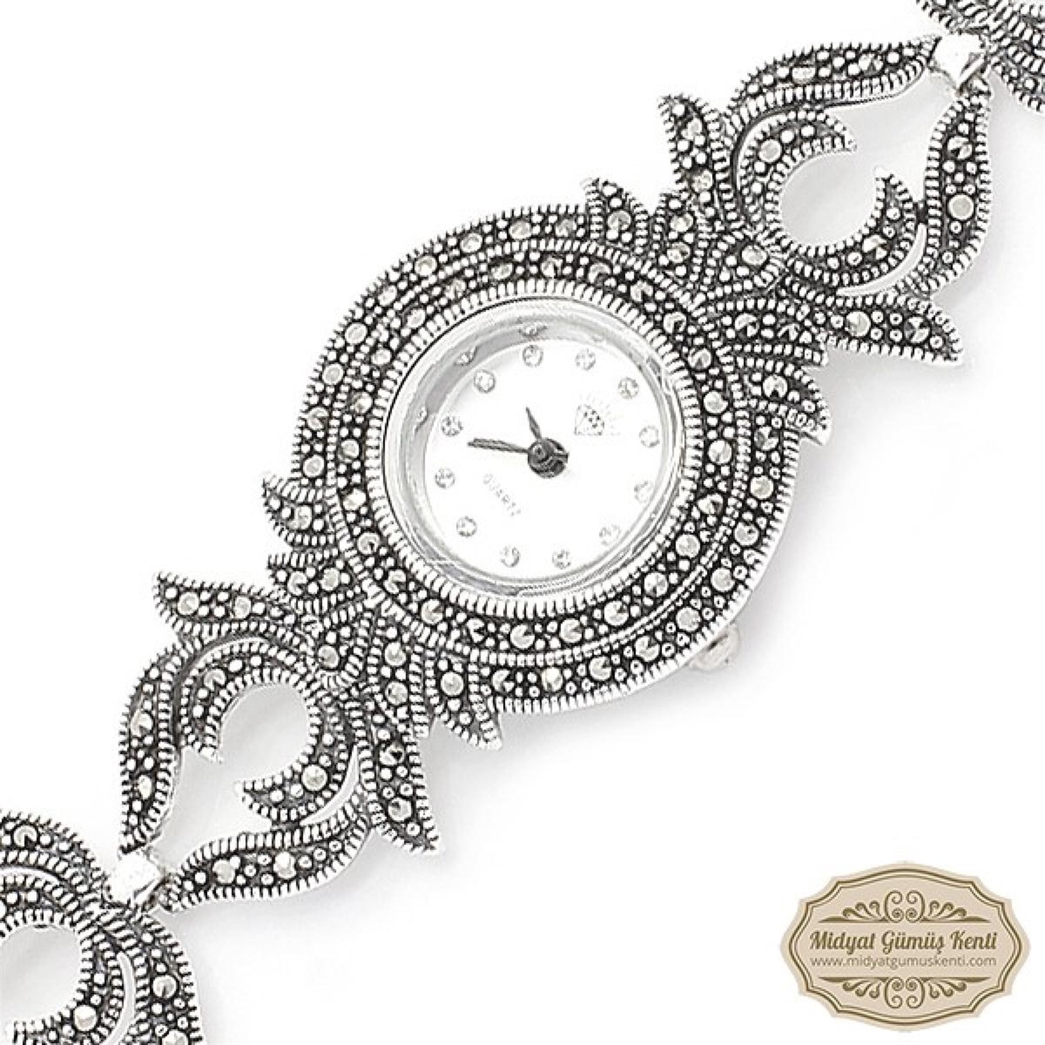 Gül Model Bayan Gümüş Kol Saati