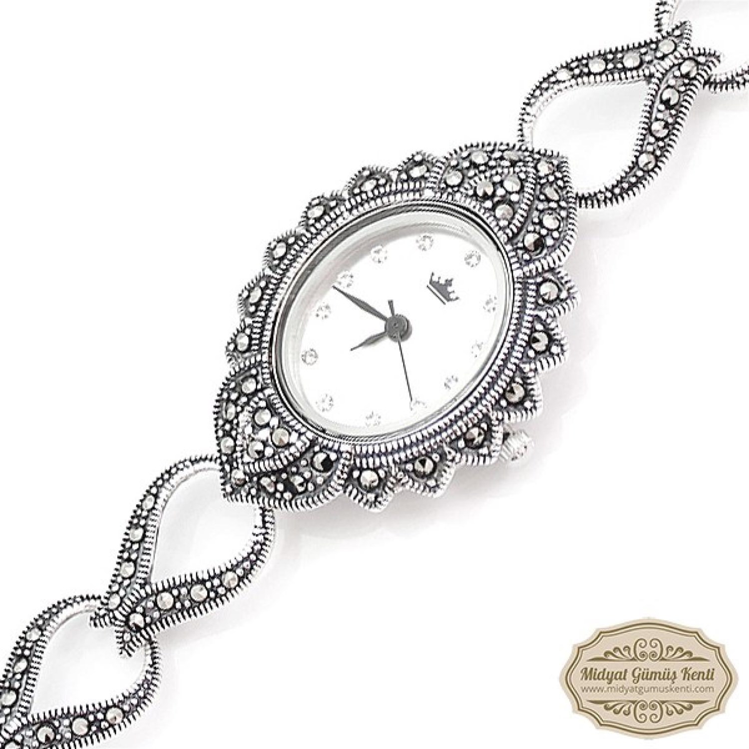 Gül Model Bayan Gümüş Kol Saati