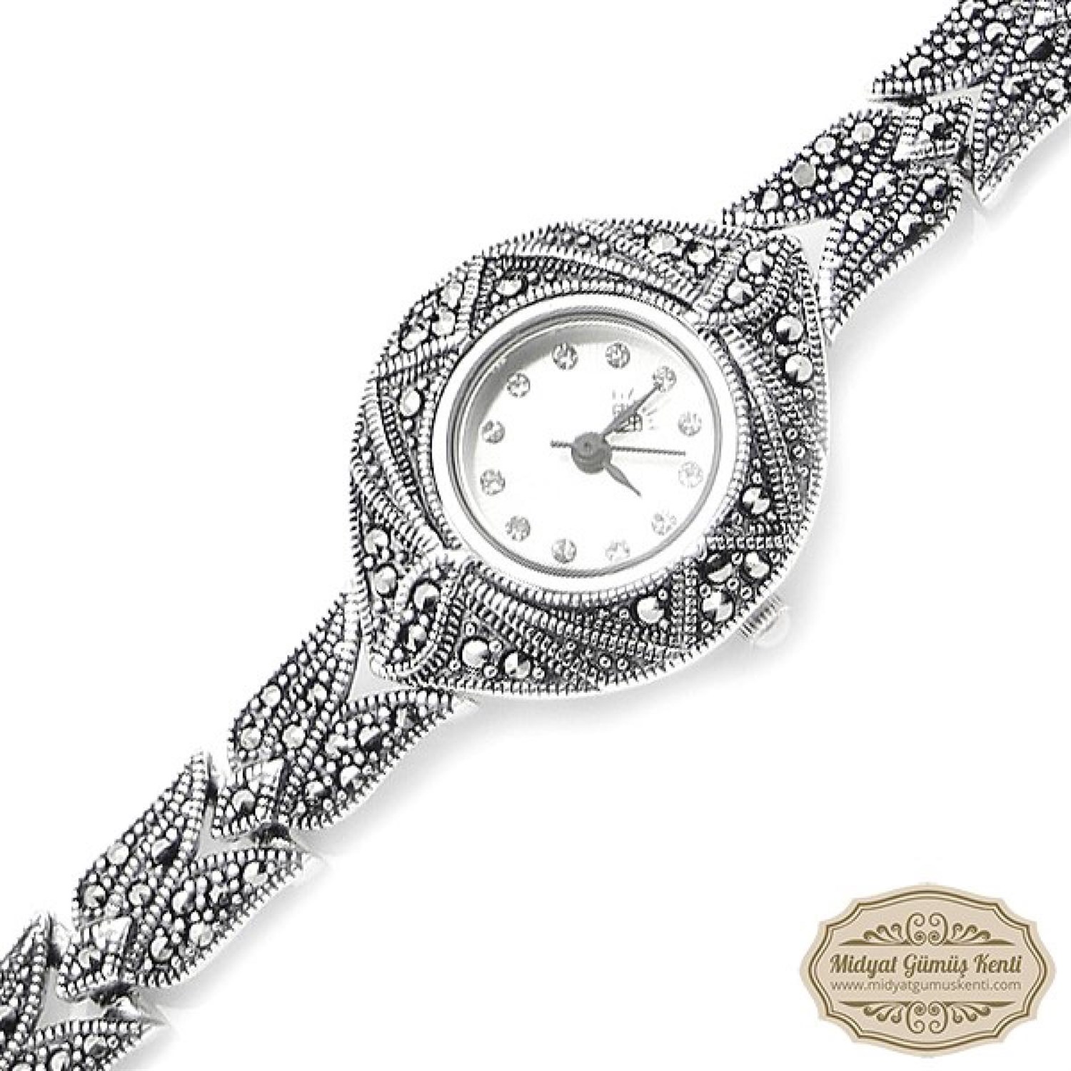 Lale Model Bayan Gümüş Kol Saati