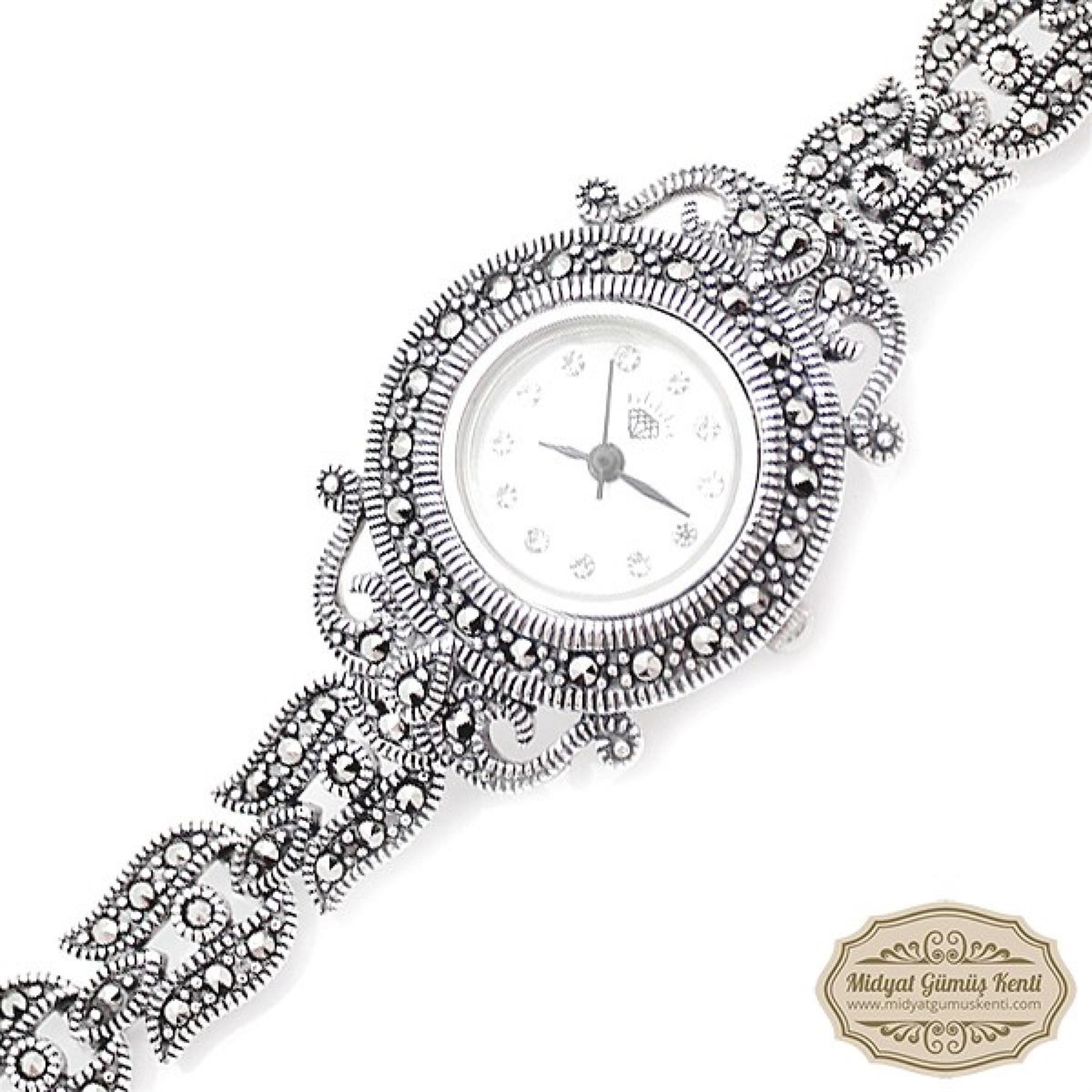 Lale Model Bayan Gümüş Kol Saati