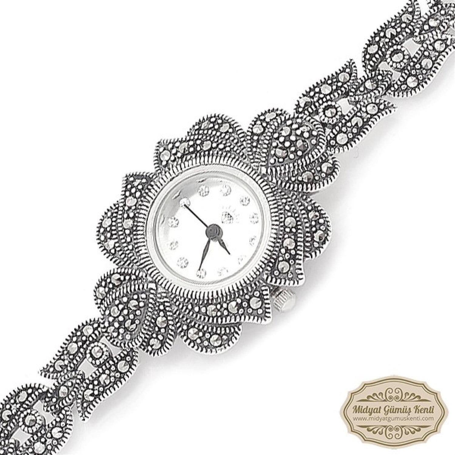 Lale Model Bayan Gümüş Kol Saati