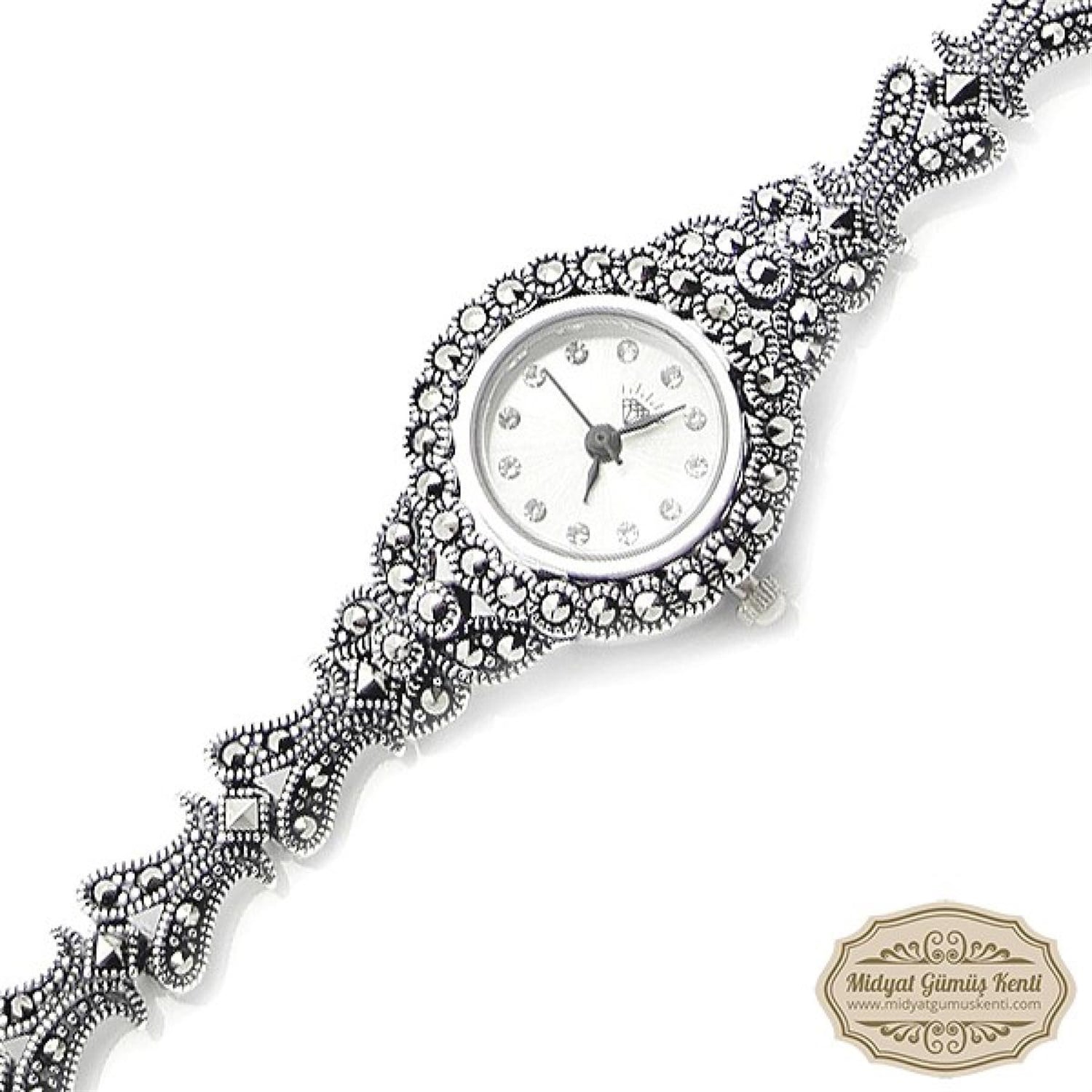 Lale Model Bayan Gümüş Kol Saati