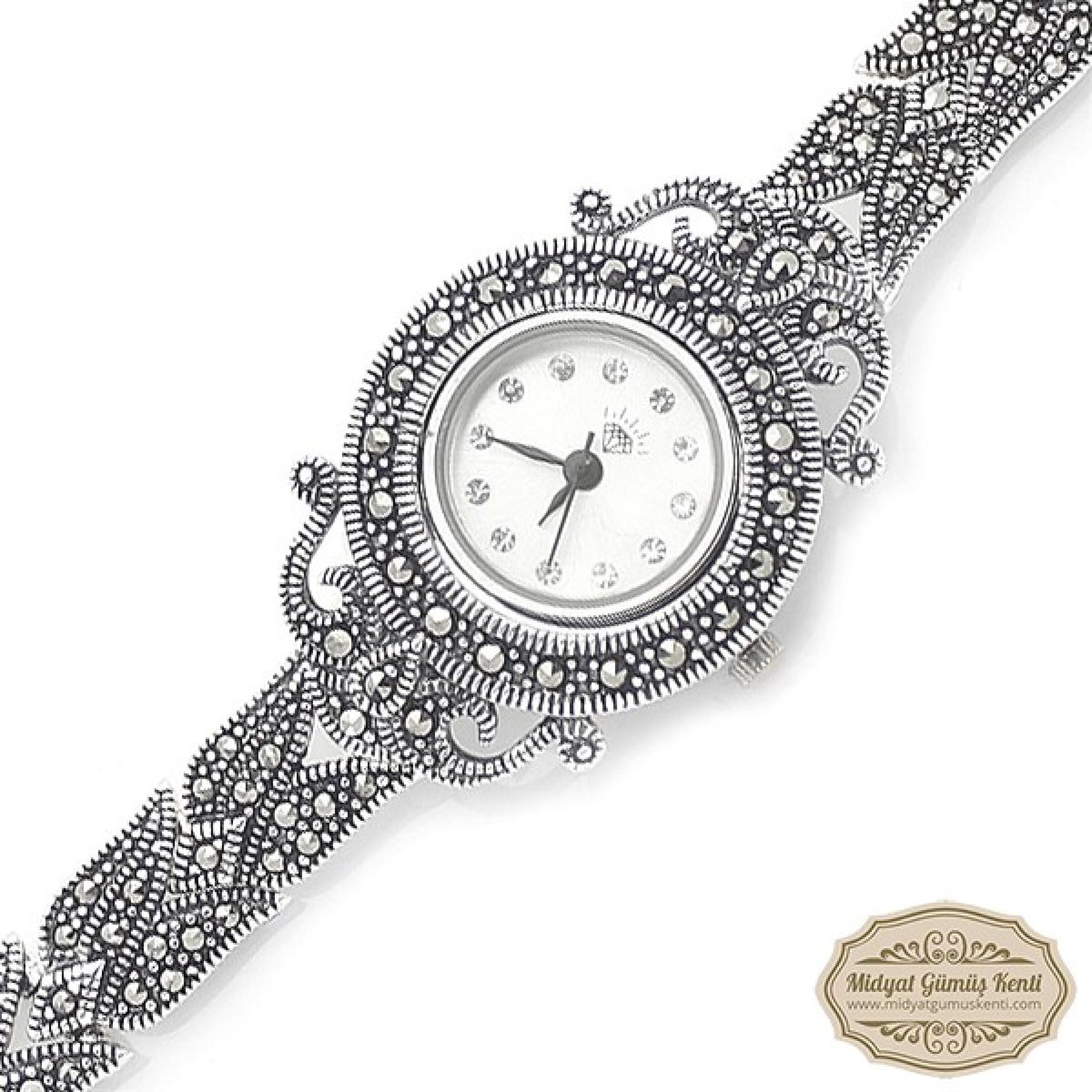 Lale Model Bayan Gümüş Kol Saati