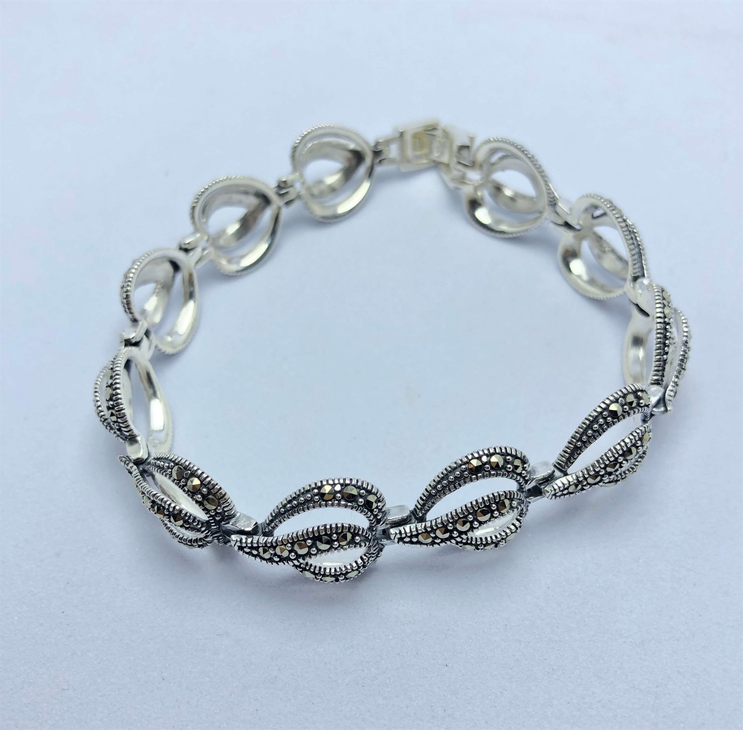 Markazit Bayan Gümüş Bileklik