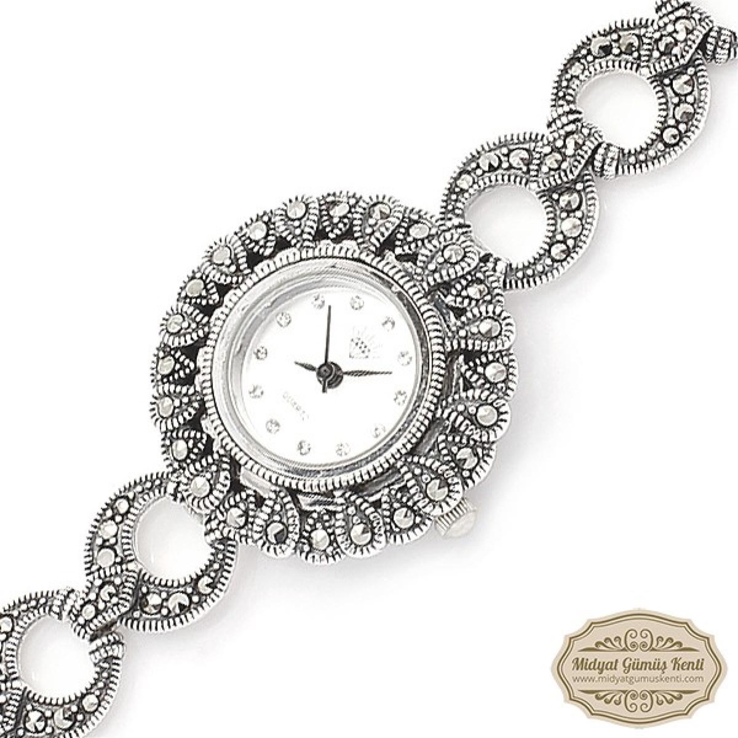 Nal Model Bayan Gümüş Kol Saati