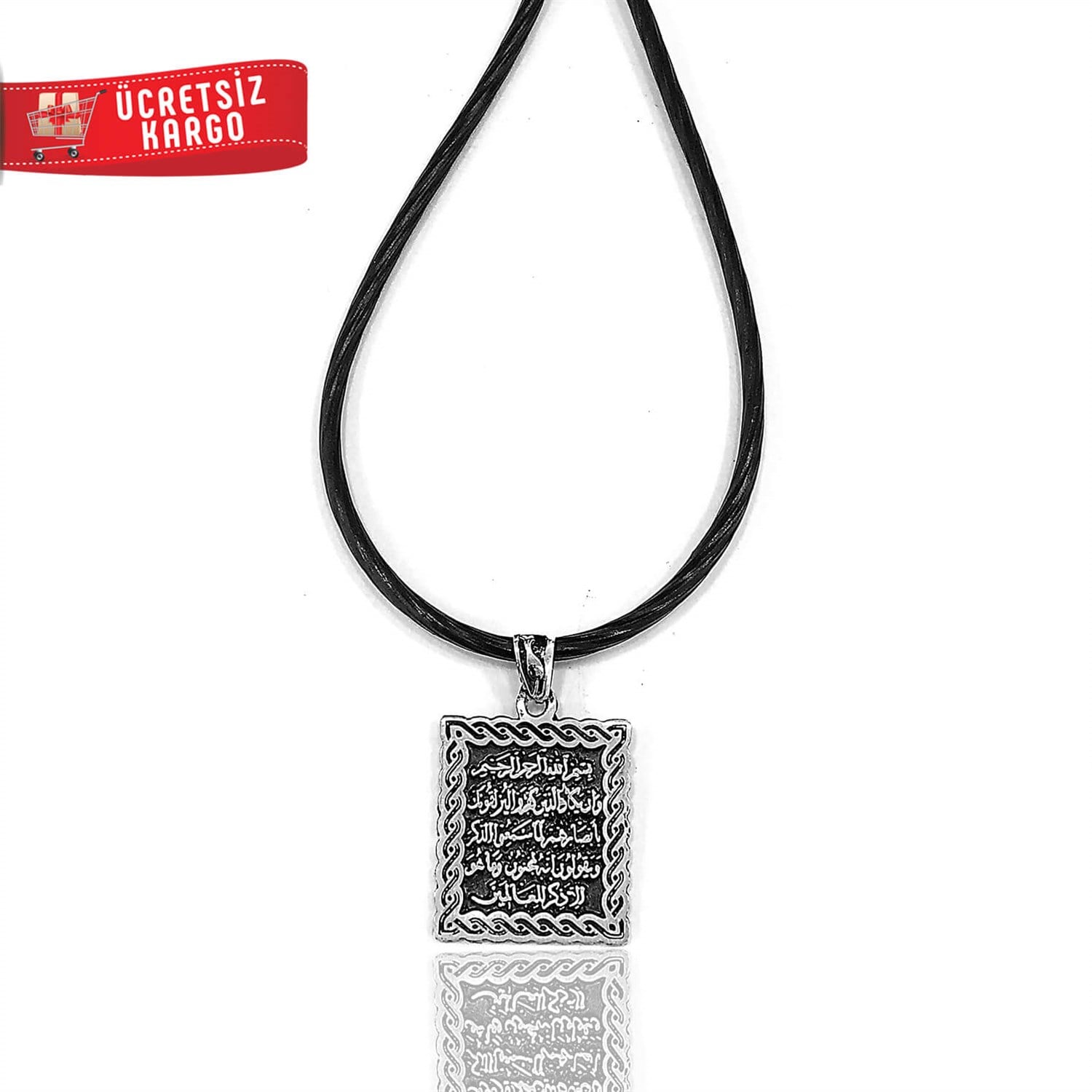 Nazar Ayeti 925 Ayar Cevşen Gümüş Kolye