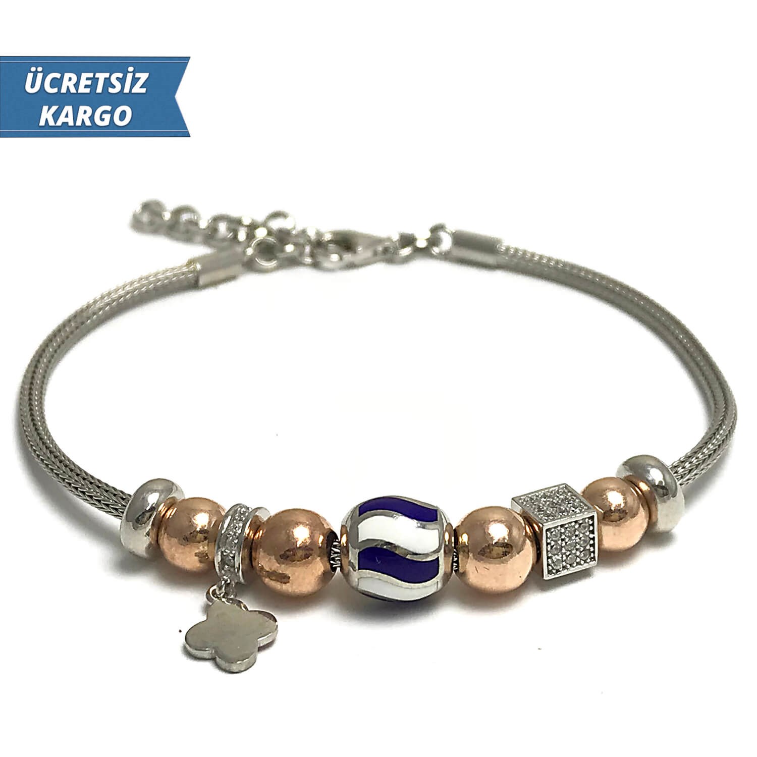 Pandora Model 31 Bayan Gümüş Bileklik