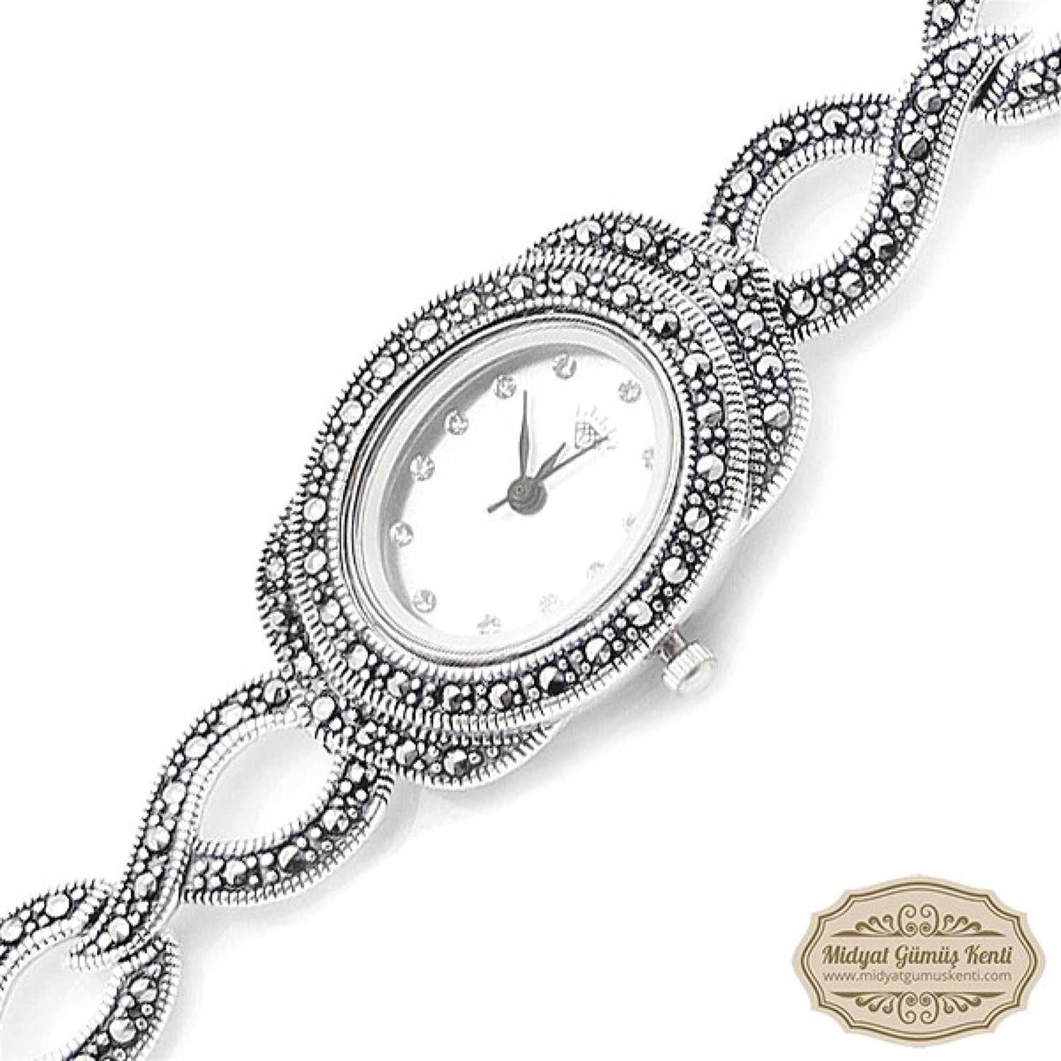 Sonsuzluk Model Bayan Gümüş Kol Saati