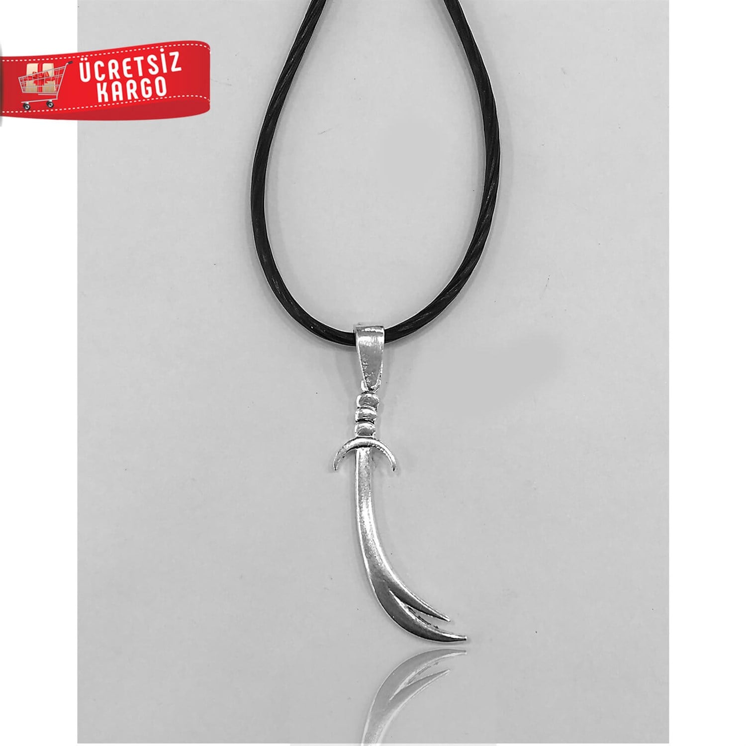 Zükfikar  925 Ayar Cevşen Gümüş Kolye