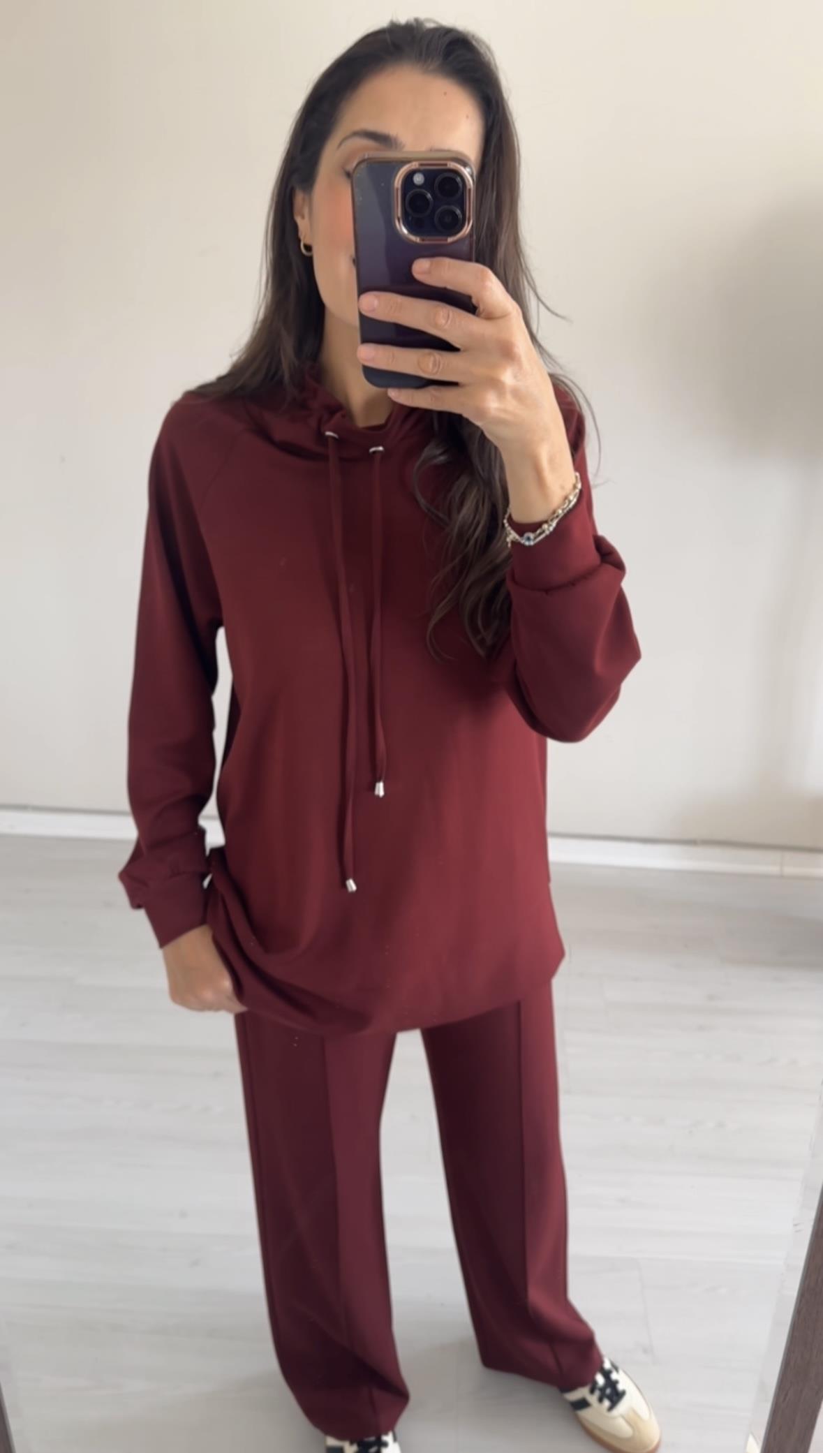 By_Que Silva  Takım Bordo