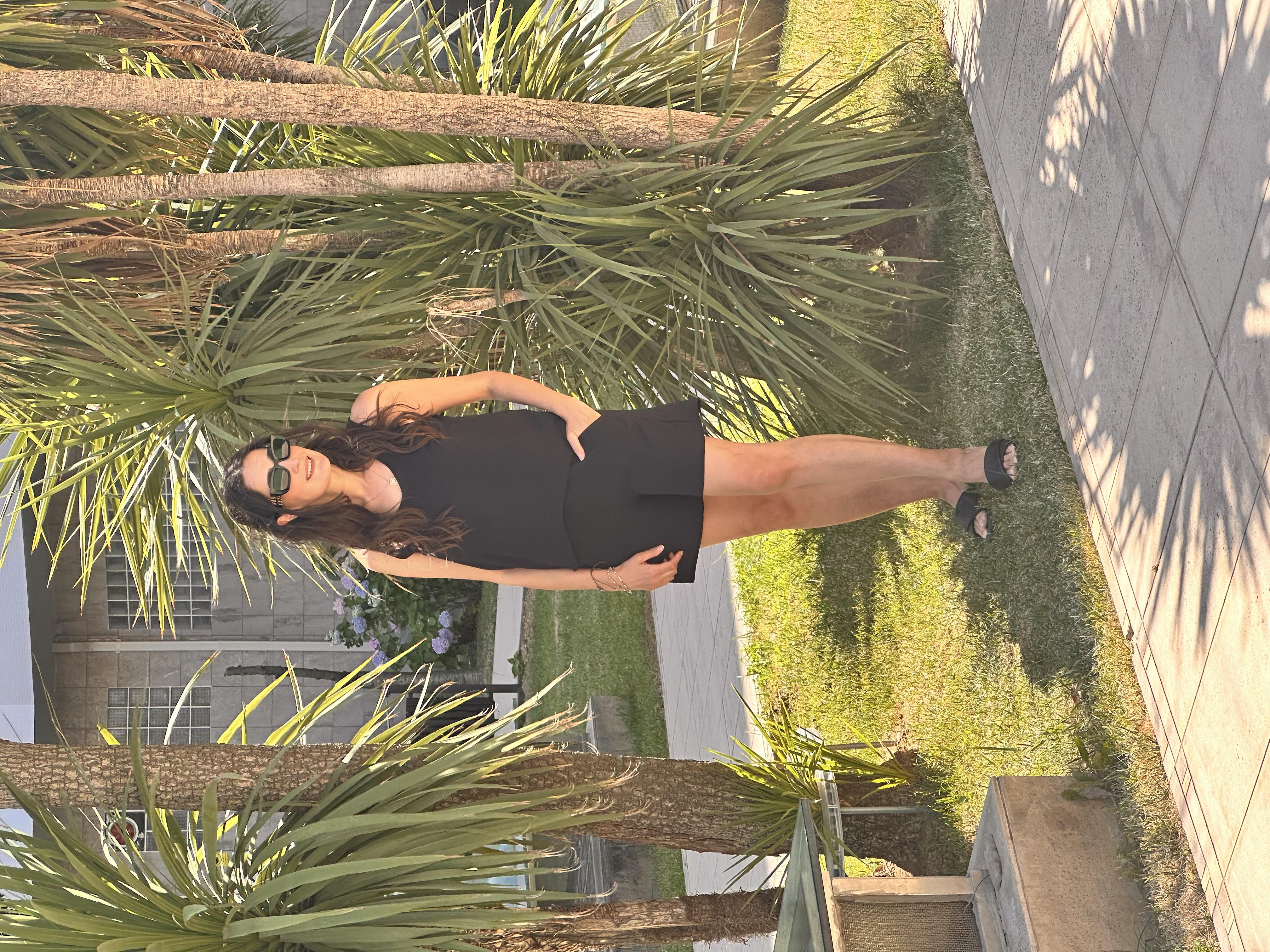 By_Que Siyah  Şortlu Mila Takım