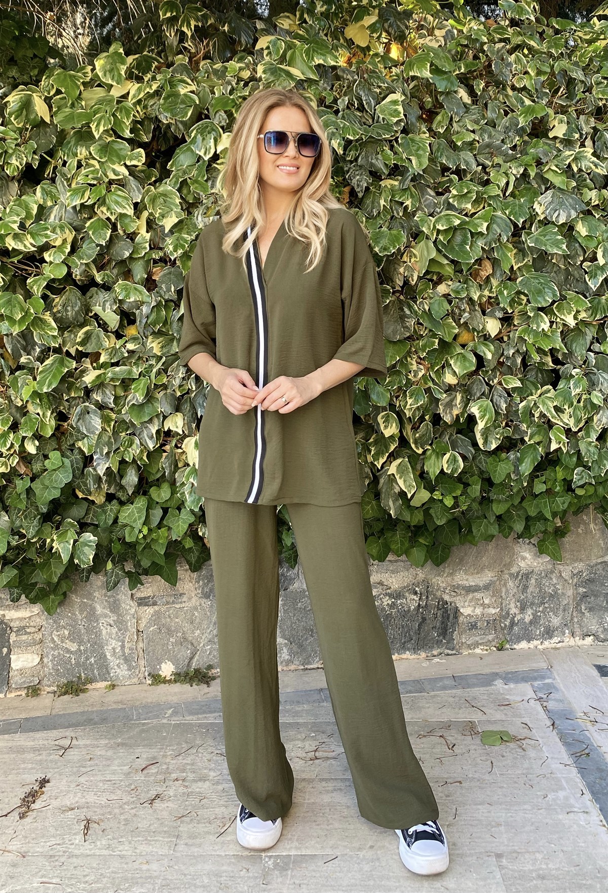 By_Que Stella Tunik (Haki)