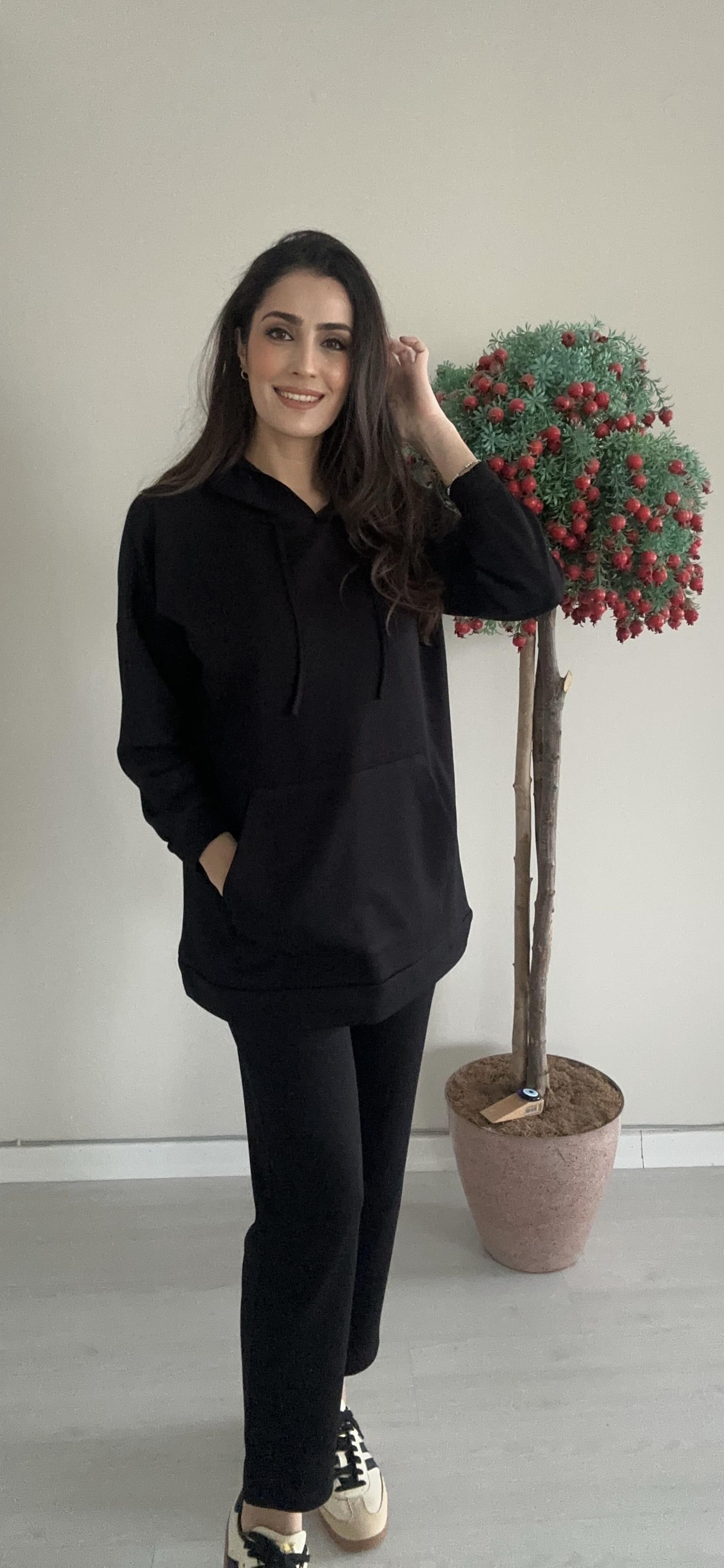 By_Que Emma Takım siyah 