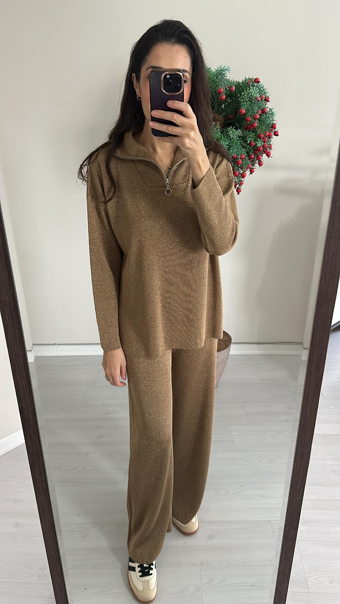 By_Que Mabel Takım kahve 