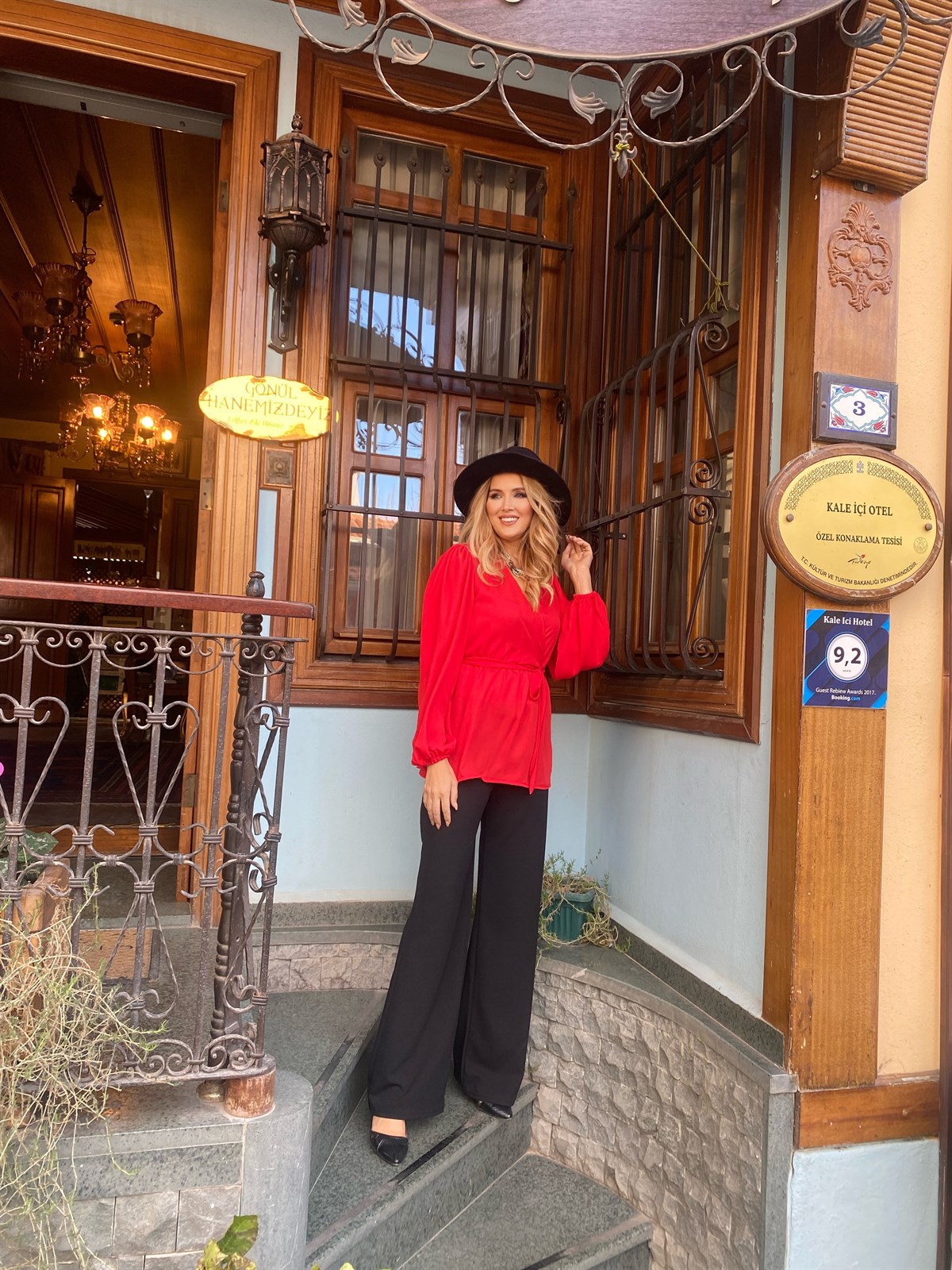 Kırmızı Aysha Tunik