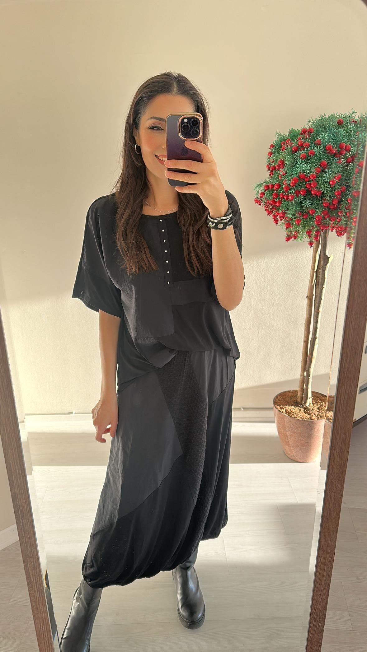 Kısa kol Nilly tunik