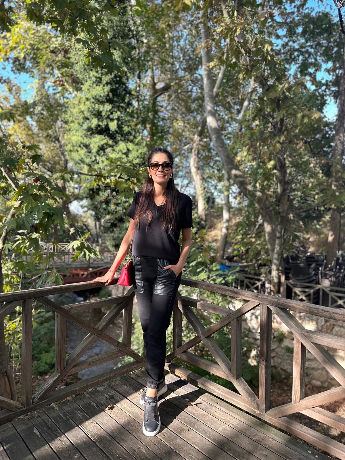 Siyah Sunny  Pantalon