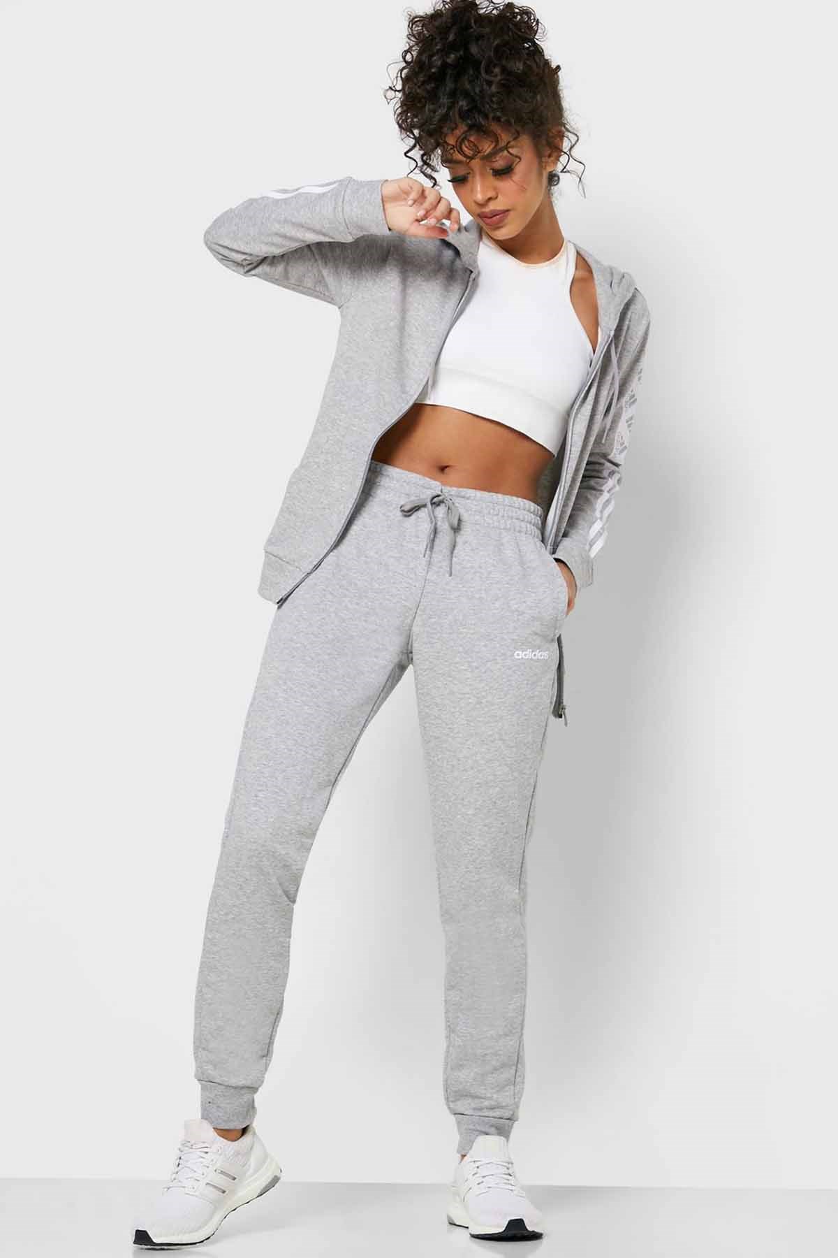 ADIDASEşofman AltAdidas W E Pln Pant Kadın Eşofman Alt DU0701Gri