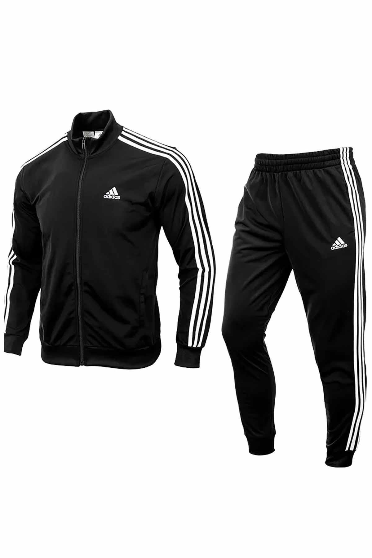 ADIDASEşofman TakımAdidas Raşel Kumaş Erkek Eşofman Takımı Erkek Eşofman Takım IC6747SIYAH