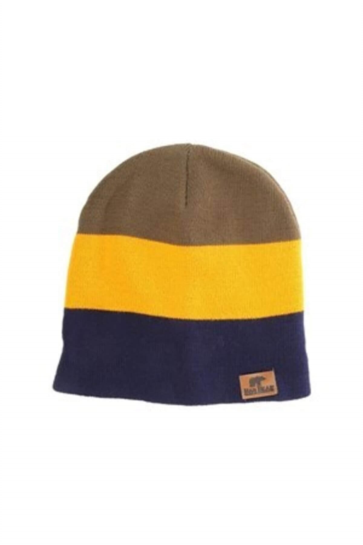 BAD BEARBereBad Bear Trio Beanie Erkek Bere 19.02.04.002-C25MUSTARD