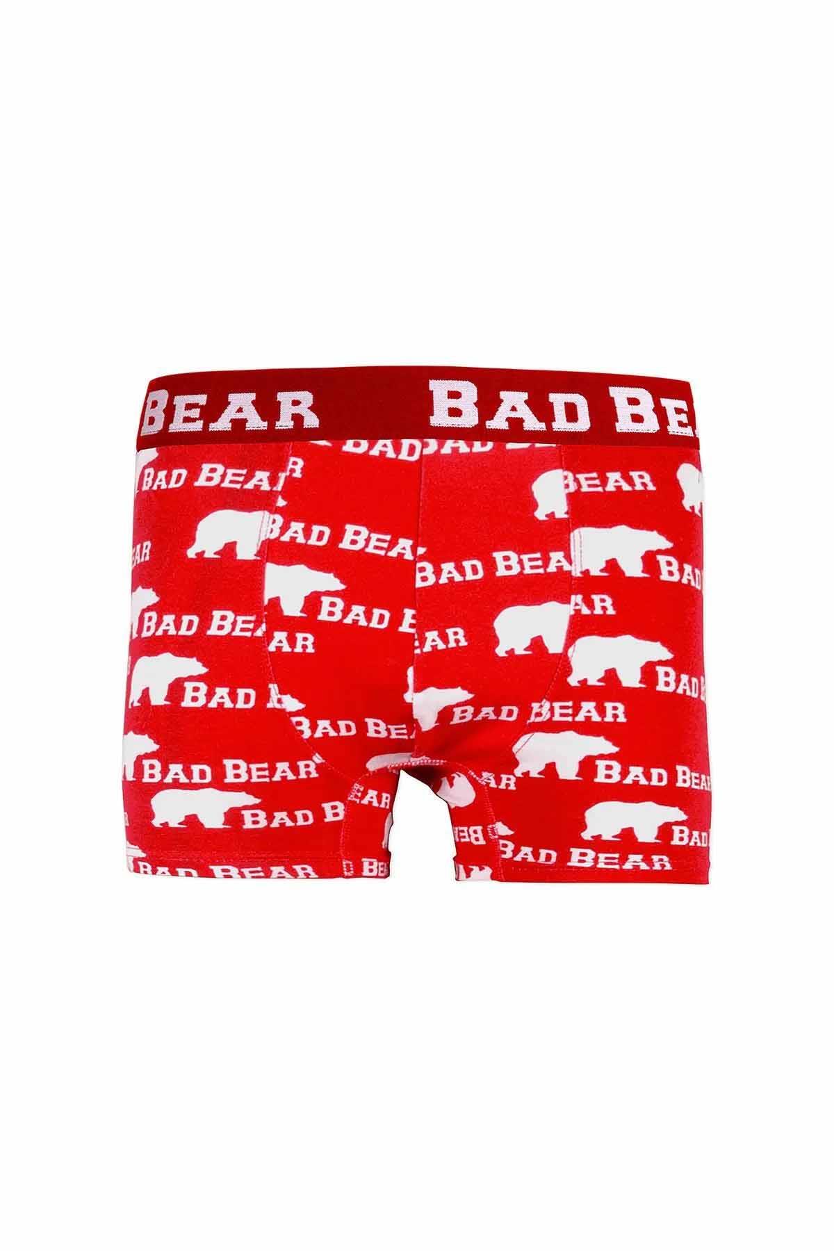 BAD BEARBoxerBad Bear BEAR UW Erkek Boxer 18.01.03.004CRIMSONRED