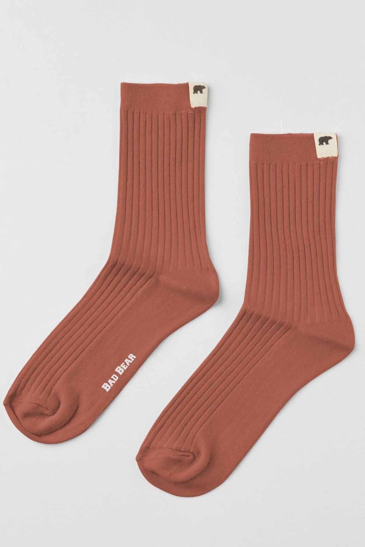 BAD BEARÇorapBad Bear Flake Socks Unisex Çorap 24.01.02.015GINGER