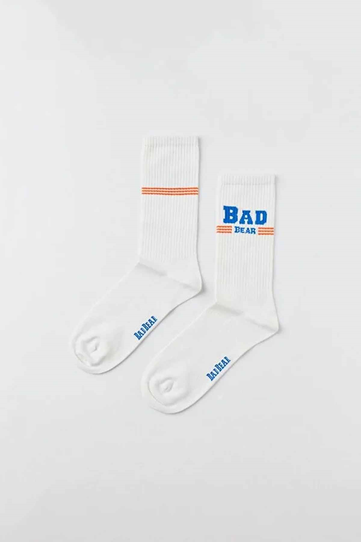 BAD BEARÇorapBad Bear Satürn Socks Unisex Çorap 24.01.02.018BEYAZ
