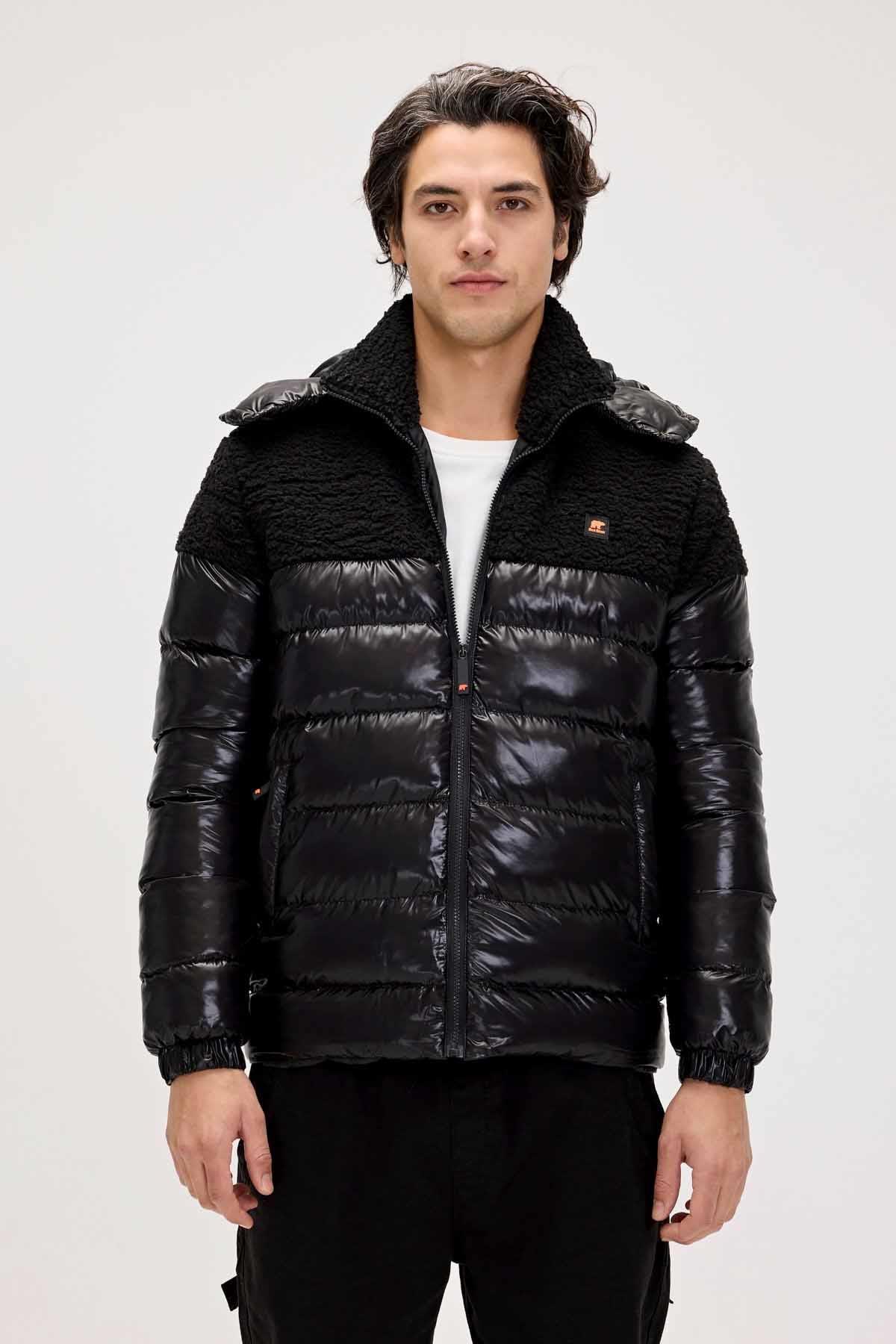 BAD BEARMontBad Bear ALBERT PUFFER COAT Erkek Mont 24.02.15.001NIGHT