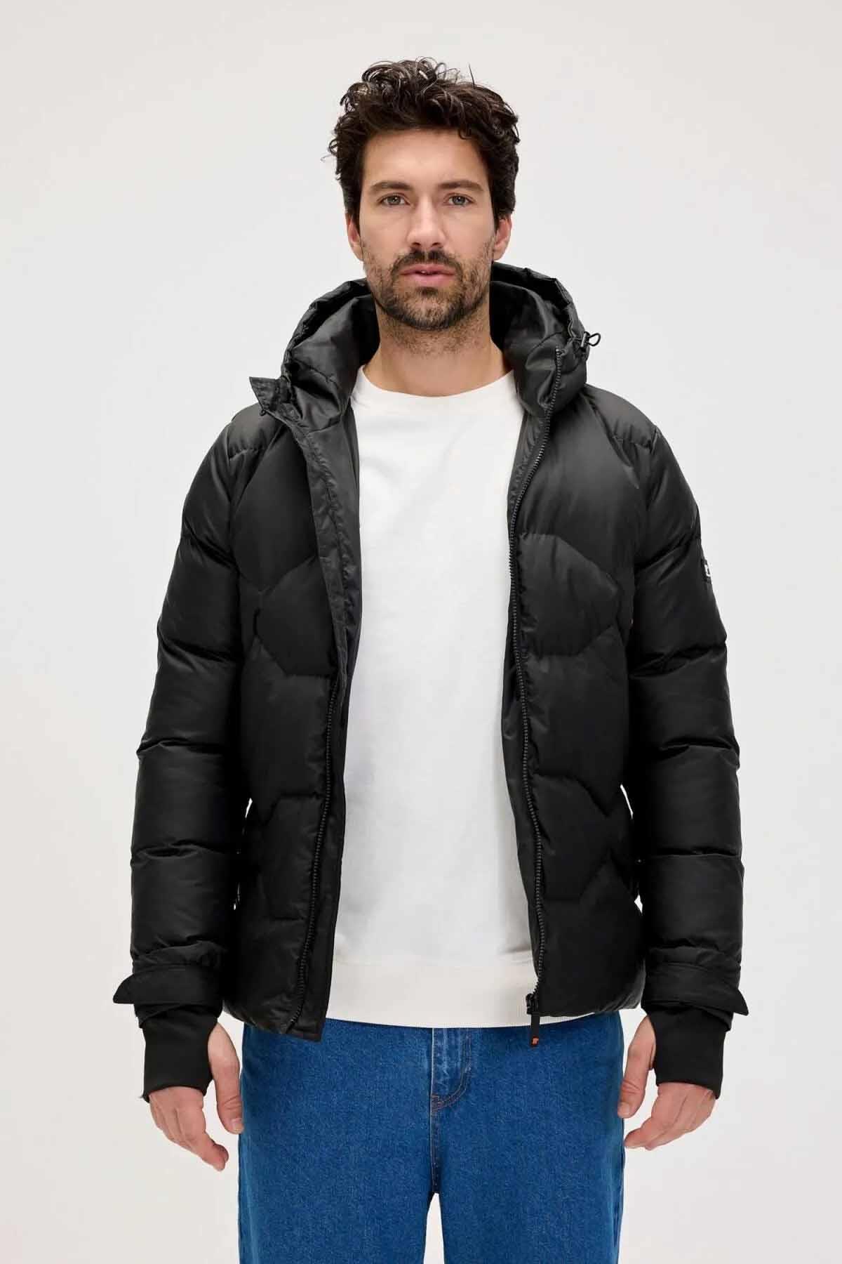 BAD BEARMontBad Bear Axel Puffer Coat Erkek Mont 24.02.15.002Siyah